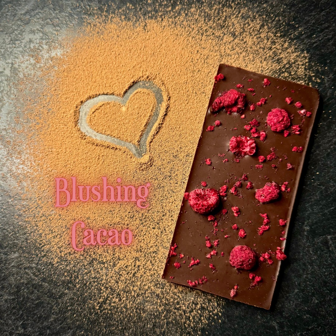 Lets welcome our new bar for the month of February💝🍫
Blushing Cacao is a love letter to the senses. Creamy coconut milk chocolate melts slowly, revealing the bright tang of freeze-dried raspberries- left visible as a reminder that love is meant to be seen and savored. Cacao has long been honored as a heart-opening food, and paired with raspberry's playful spark, this bar invites softness, connection, and a little indulgent joy. Made to be shared...or cherished with yourself ❤️
✨Limited release
✨Available while it lasts at the markets
✨Pre-orders for Valentine's through DM
#Blushingcacao #Wiserbeanschocolate #valentineschocolate #foodasmedicine #beantobar #heartopening