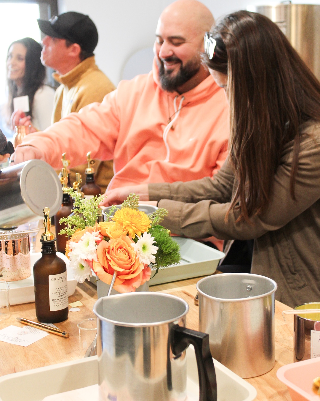 Celebrate Valentine's Day at Candle Bar 111 💘
We are so excited to be hosting Valentine’s Day candle-making workshops designed for couples looking for a creative, hands-on date experience. Create your own custom candle, choosing from a wide selection of fragrances and vessels, while being guided through the process by our team.
Enjoy a glass of bubbles and a mini box of truffles from @twentyfourblackbirds
Workshops follow set pour times and are limited in size.
$75 per person. 21+ only.
Advance booking is available via the link in our bio! 💘