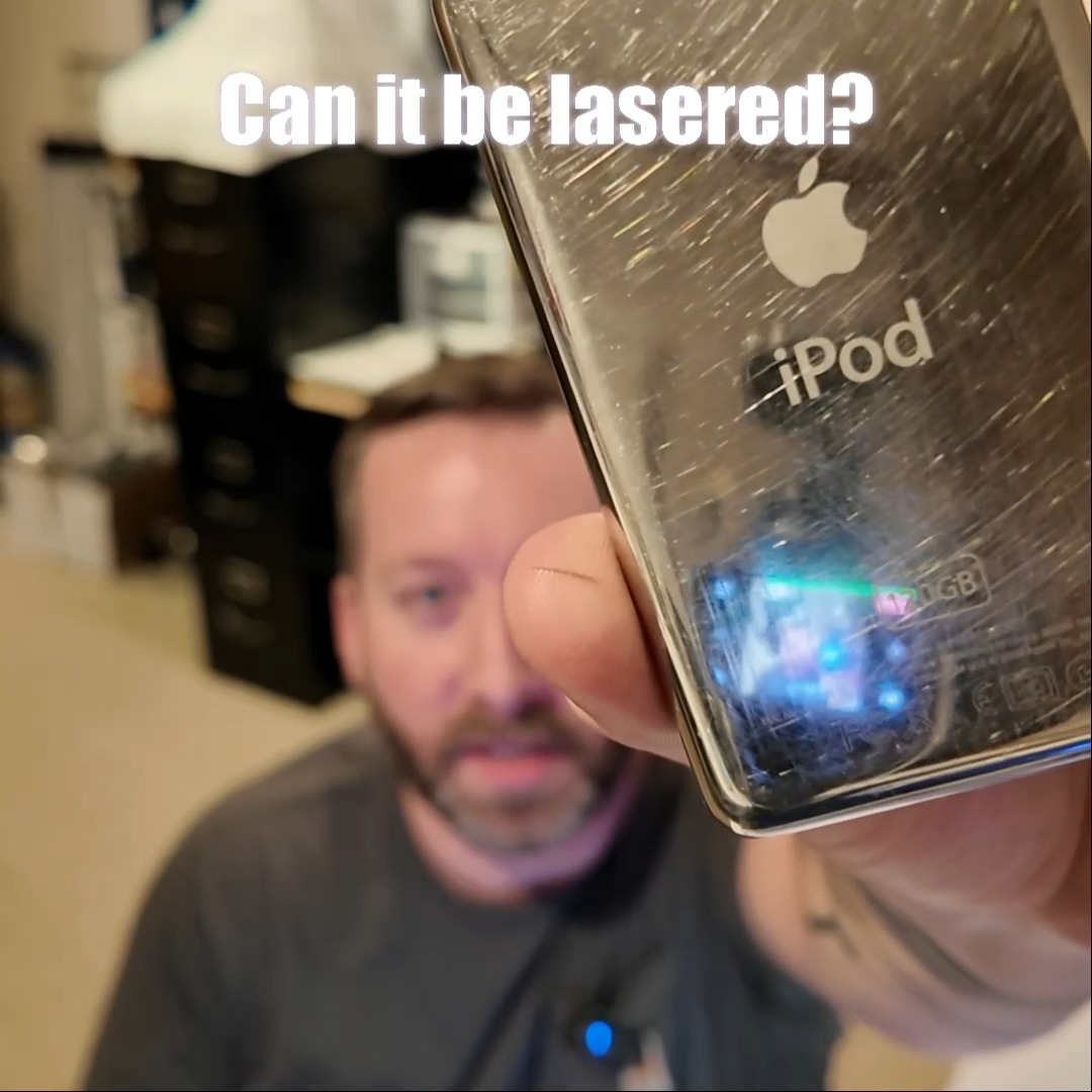 Ipod Classic Laser Edition #LaserEngraving #ComMarker #laser #ipodclassic