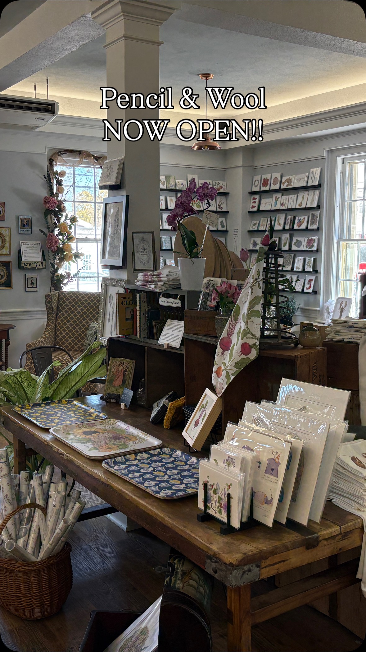 Majesty we ARE exhausted 🤪 AND so excited to see you tomorrow from 10-5! Check out our February hours below:
Mon. - Thurs. : Closed
Friday: 10:00am - 5:00pm
Saturday: 10:00am - 5:00pm
Sunday: 12:00pm - 5:00pm
#pencilandwool #smallbusiness #essex