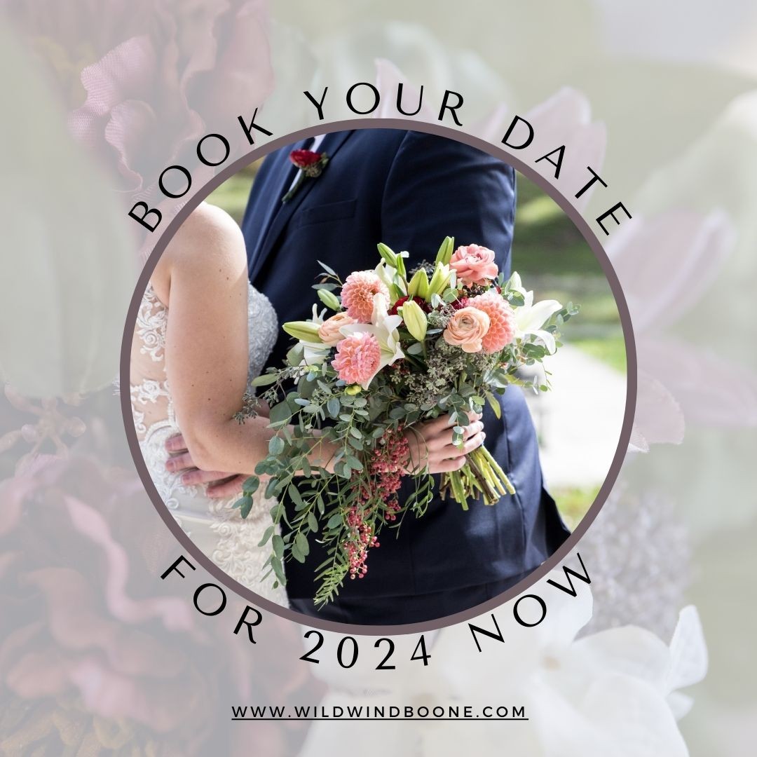 We still have some 2024 dates available for your wedding weekend. Book now to get the date you want.
#ncweddingvenue #destinationwedding #weddingweekend #boone