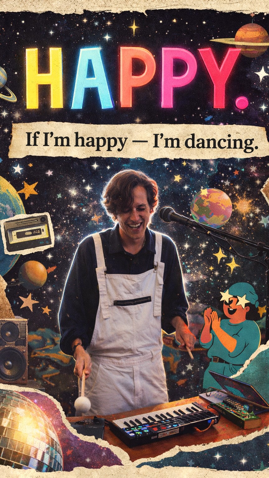 And if I’m happy – I’m dancing.
.
Rehearsing for the upcoming show ✨
New songs from my debut album
Video art is gonna be projected on a huge building 🏤
🪐 Indietronica • Hyper-Pop • Spacey Beats 🪩
.
#audiovisual #hyperpop #indietronica