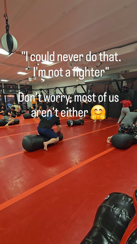 āIām not a fighter⦠I could never do that.ā
Good. š Most of us arenāt either.
Teachers. Nurses. Parents. Students. Office warriors. Blue-collar grinders. Regular people⦠learning how to be a little harder to break.
You donāt have to want to fight.
You just have to want confidence.
Strength.
Discipline.
A community that pushes you.
If youāve ever said, āI could never do thatāā¦
this oneās for you. #RegularPeopleTrain