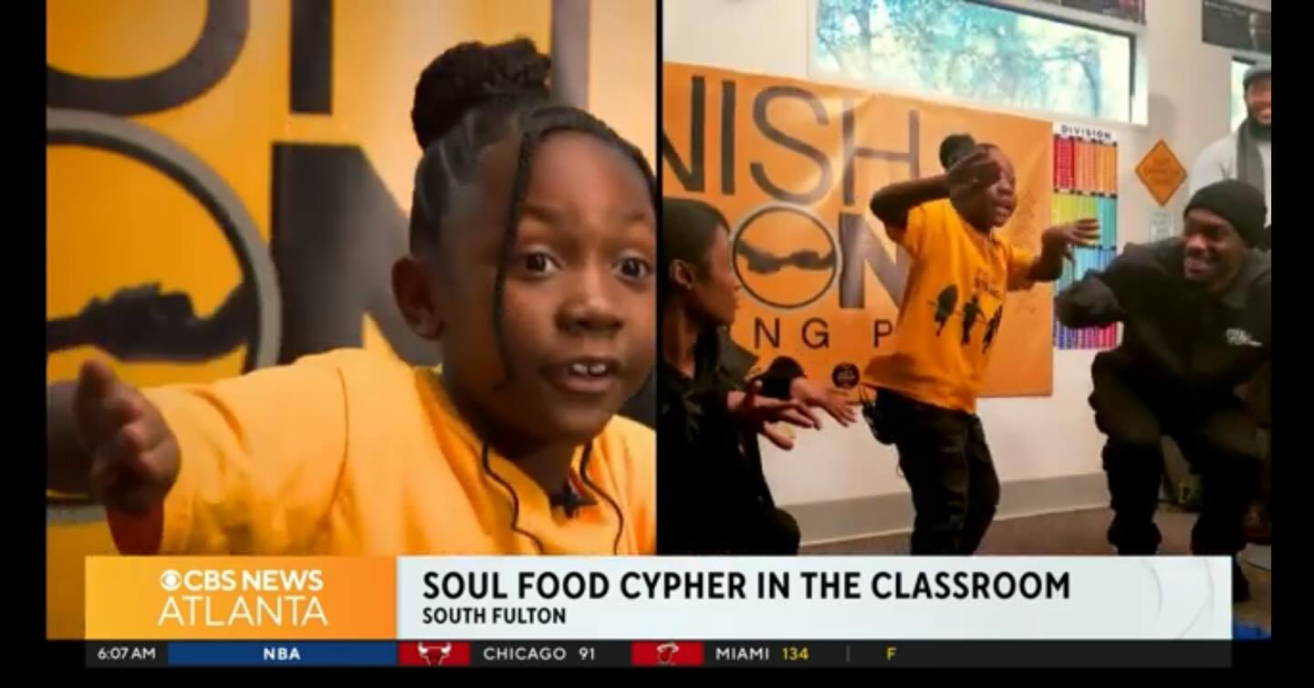 The Finish Strong Learning Pod is proud to partner with Soul Food Cypher as they were highlighted on the CBS Atlanta’s inaugural morning show! Together, we’re helping scholars fall in love with reading—blending culture, creativity, and literacy to inspire young minds. Congratulations to Soul Food Cypher on this incredible milestone. We’re honored to be part of this powerful movement for education and expression.
Checkout the CBS News Atlanta segment below:
https://youtu.be/sg1WYbRZLsE
#FinishStrongLearningPod #SoulFoodCypher #LiteracyMatters #AtlantaEducation #ReadingIsPower