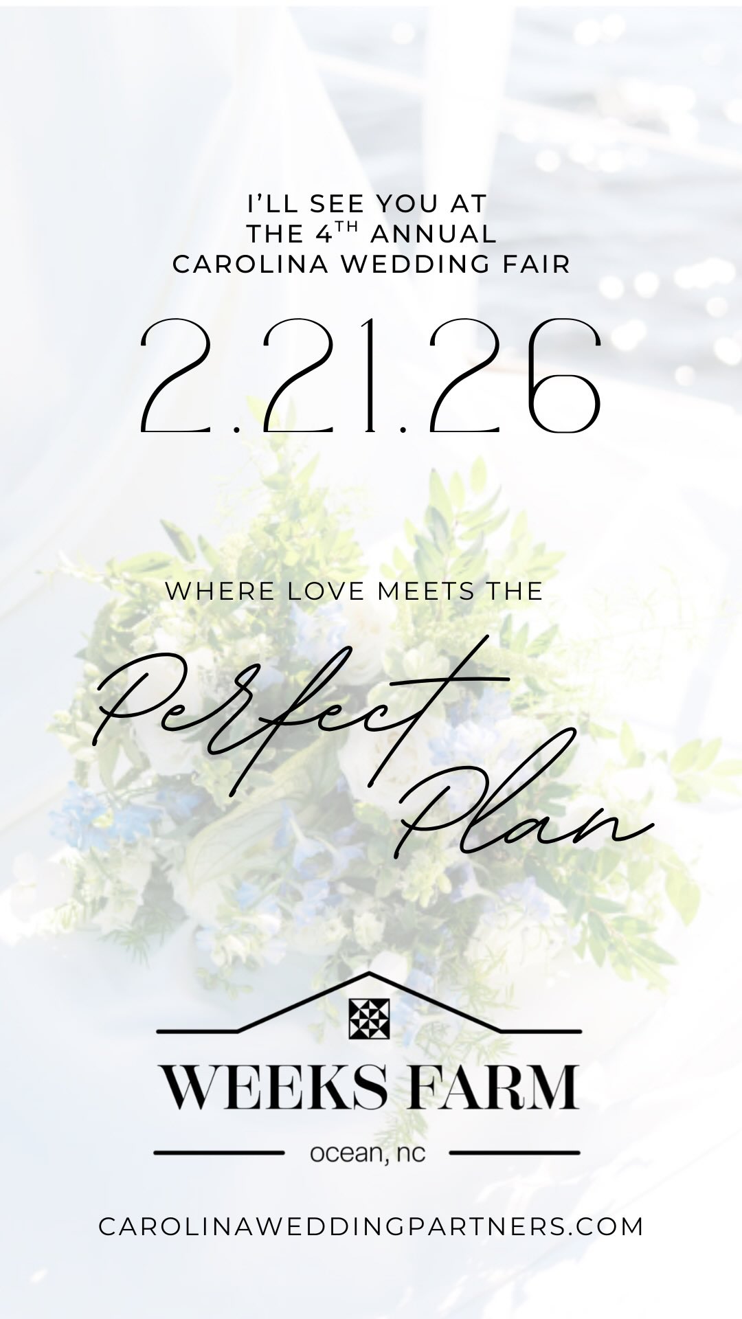 Them: “Wedding shows are all contracts and no connection”
CWP: “NA, NA, NA ☝🏼”
That’s why the Carolina Wedding Fair is Eastern, NC’s FIRST and ONLY boutique vendor showcase experience. Here’s what that means for you:
▫️low pressure, highly creative conversations with industry leading vendors who work locally and deliver knock-out events
▫️Intimate showcase set up to reflect a REAL wedding event (no vendor stalls here friends 👍🏻)
▫️Expertly-designed planning resources to keep couples on time, in budget, and stress free during their planning season (it’s kind of our thing 😉)
If this sounds like the event you’ve been waiting for, comment “fair” below and we’ll send you event details straight to your inbox (including a coupon code that gets you $5 off!) 🥂✨
It’s no wonder couples are calling this event “Where love meets the perfect plan” 💍🩵