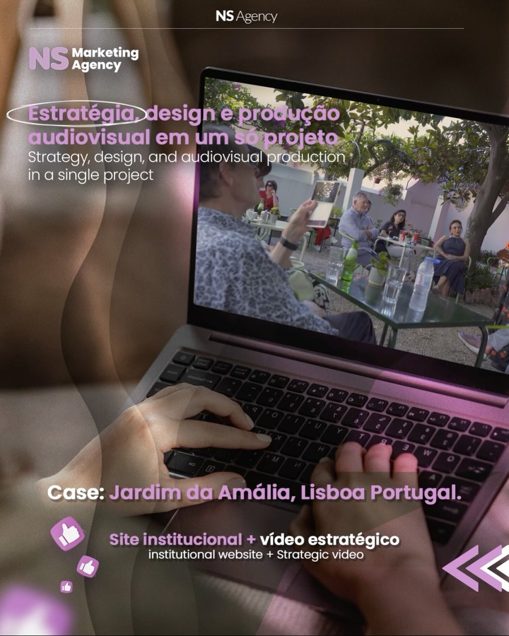 Mais do que criar um site ou um vídeo, a NS desenvolveu uma experiência digital completa.
Neste projeto para o @jardimdaamalia , unimos estratégia, posicionamento, design e vídeo institucional para comunicar valor de forma clara, profissional e emocional — tudo funcionando de maneira integrada.
Porque marketing eficiente não é sobre peças soltas.
É sobre mensagem, coerência e propósito.
👉 Arraste para ver o projeto completo. 💜
.
More than just creating a website or a video, NS delivered a complete digital experience.
In this project for @jardimdaamalia , we combined strategy, positioning, design and an institutional video to communicate value in a clear, professional and emotional way — all working together as one.
Because effective marketing isn’t about isolated pieces.
It’s about message, consistency and purpose.
👉 Swipe to see the project.