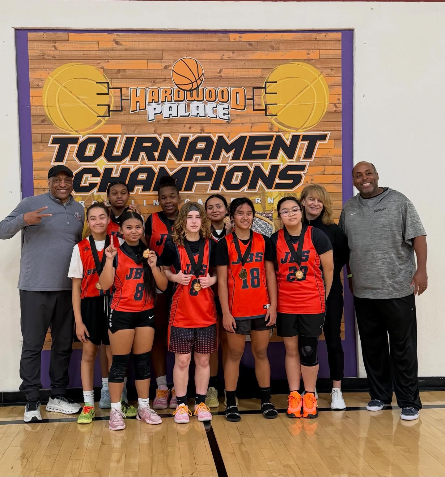 Our JBS 7/8th team is loaded with talent and getting better each week! Just Believe…🏀🔥