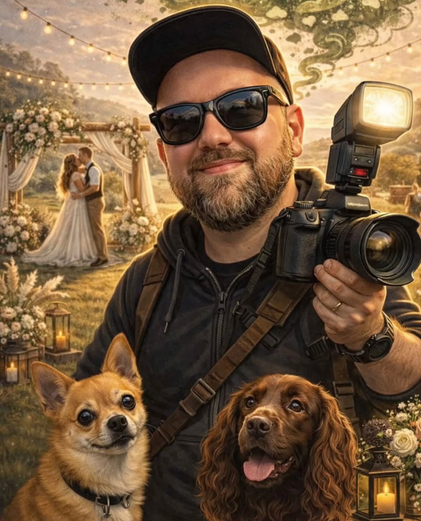 Hey, I’m Paul! Photographer, storyteller, coffee enthusiast, and apparently, a pretty great caricature subject 😎 I love capturing moments that make people smile, cry, and relive their best memories. Life’s too short to take everything seriously, so I mix a little fun into everything I do—whether it’s behind the camera, on a long walk with my dog, or just being me.