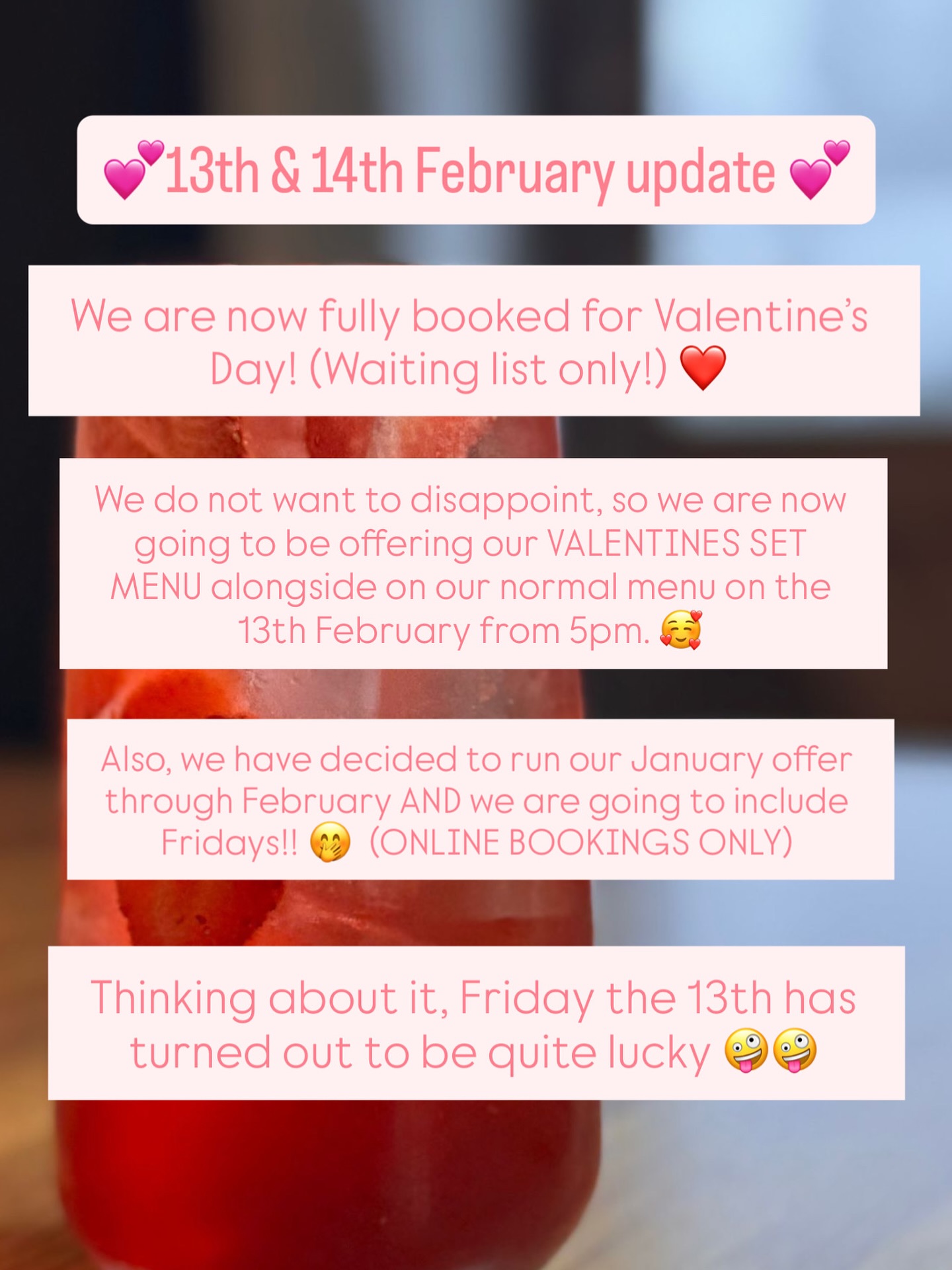VALENTINES WEEKEND UPDATE ❤️💕