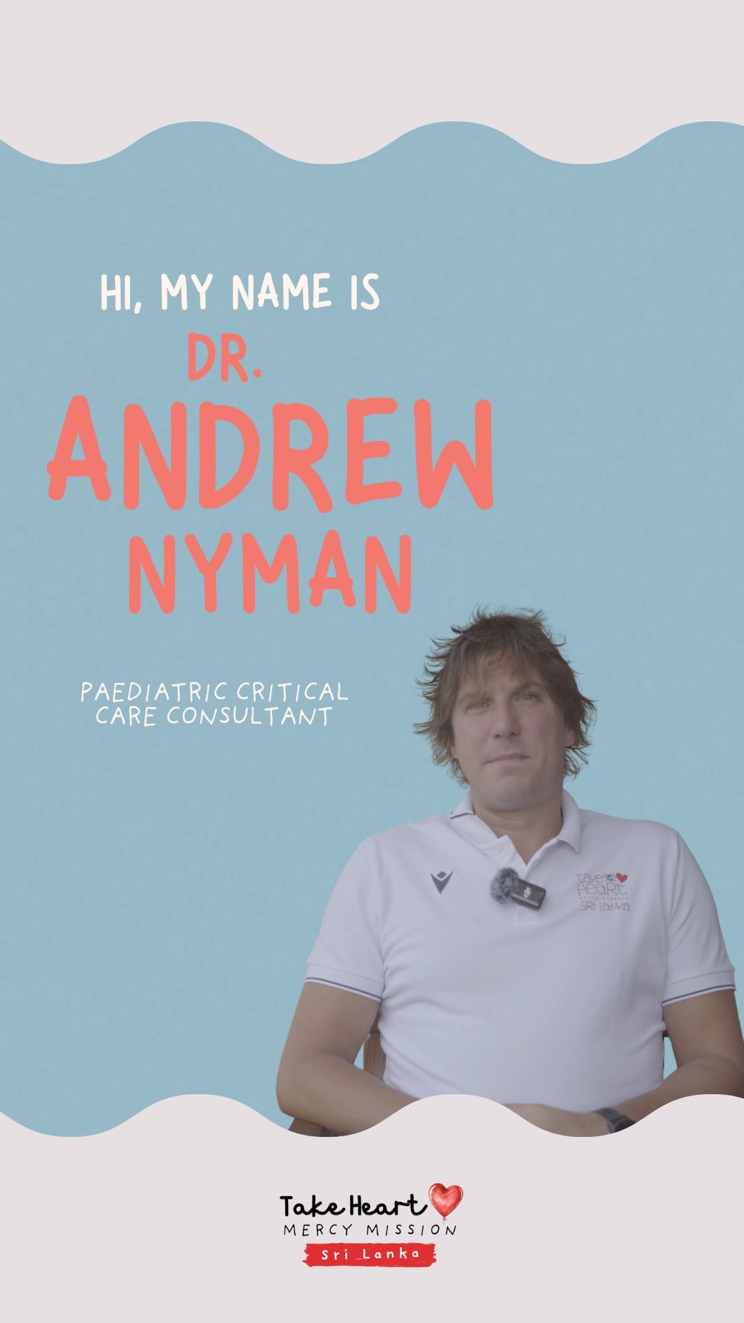 👋 Meet The Team
Meet Dr. Andrew Nyman, our Paediatric Critical Care Consultant.
Andrew’s skill, dedication, and steady presence are so important in supporting children through the most critical stages of their care. We’re incredibly grateful to have him as part of the team. 💙
#meettheteam #paediatriccriticalcare #cardiaccare #teamspotlight #takeheartmercymission