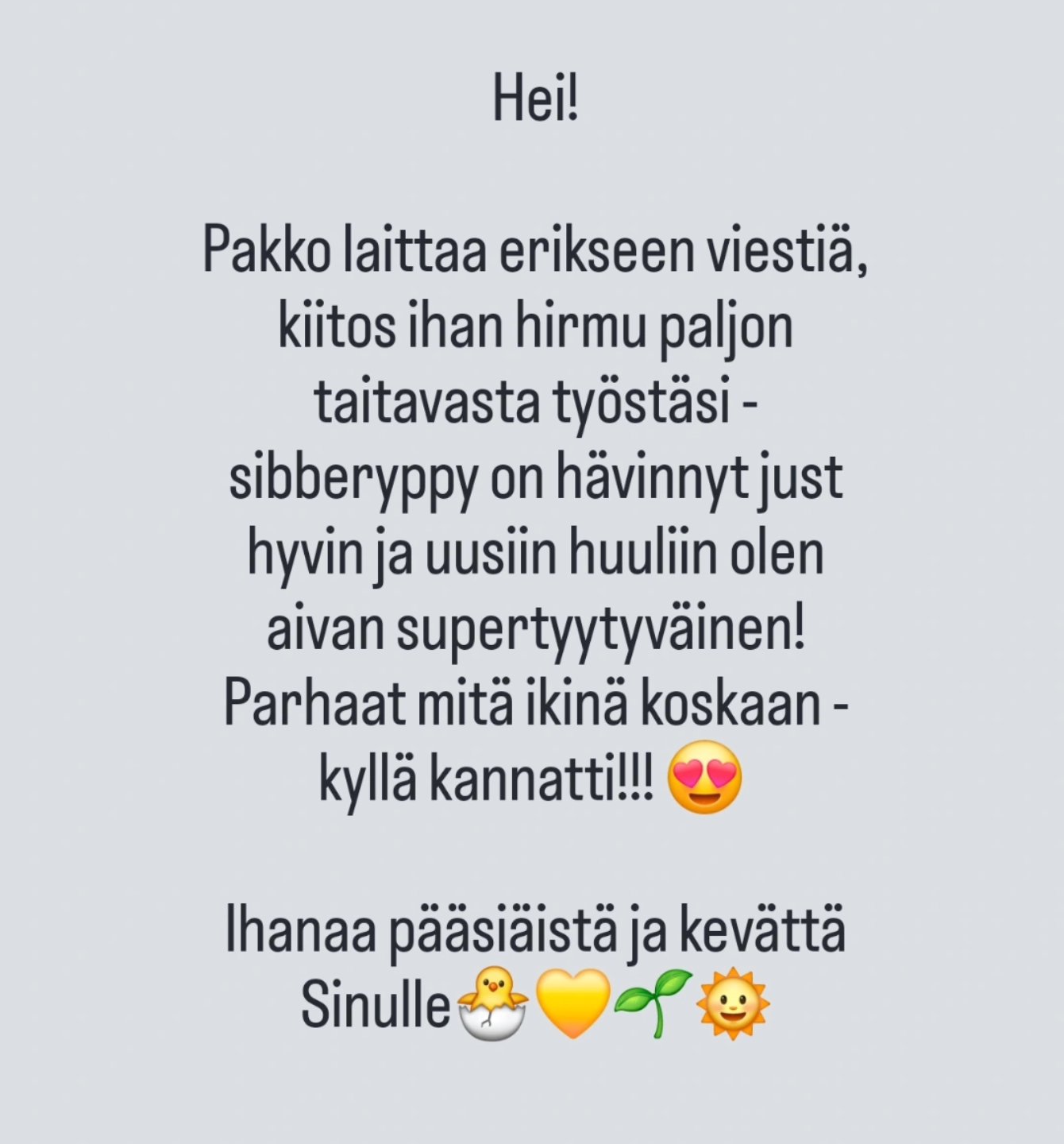 Asiakaspalautteet lämmittää aina ❤️ Tässä asiakkaalle tehtiin otsan botox-hoito ja samalla hoitokerralla huulien muotoilu.