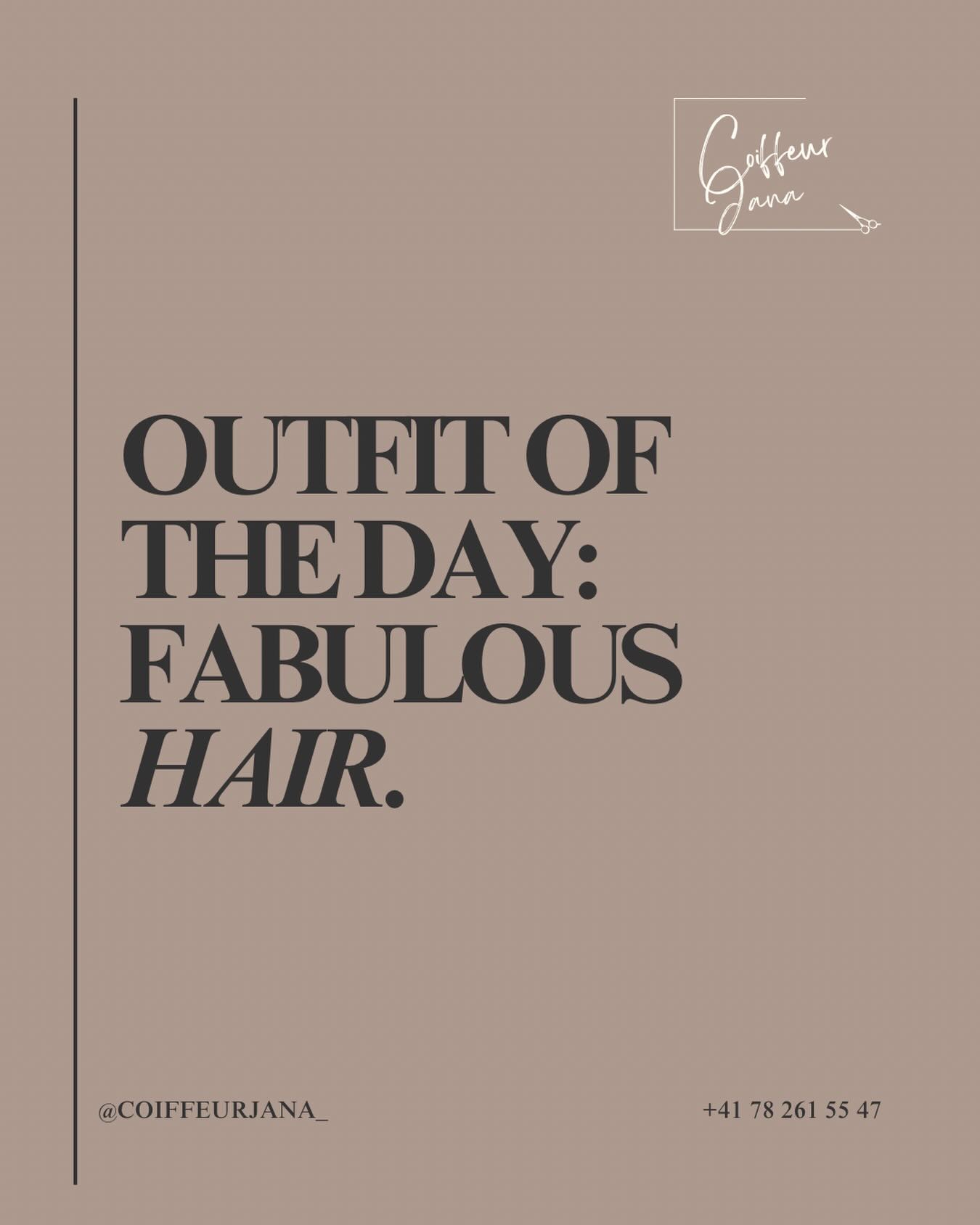 Outfit of the day?
Ganz klar: fabulous hair.
Denn wenn das Haar sitzt, stimmt einfach alles.
📩 @coiffeurjana_ oder per WhatsApp
🌐 www.coiffeurjana.ch
📞 +41 78 261 55 47
#CoiffeurJana #Schmitten #swisshairdresser #fabuloushair #goodhairday