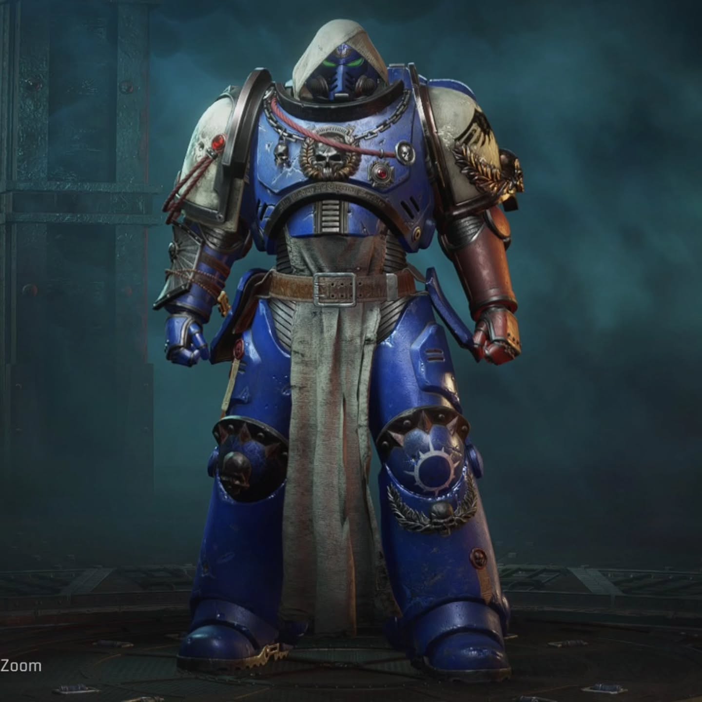 If you're willing to treat the Thunderhammer as a Force Weapon, the Bulwark makes for a decent Librarian. Especially with the drop lightning perk on parry.
#warhammer #spacemarine2 #BloodRavens