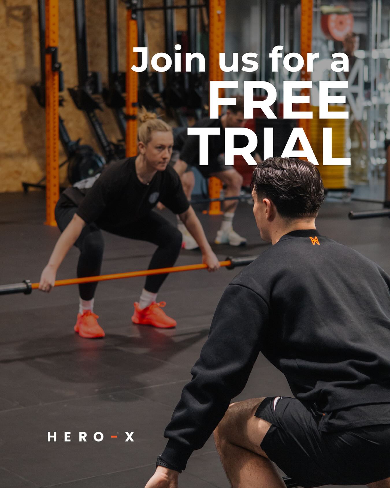 Thinking about Hero-X?
Book a free trial to come and see the space, meet the coaches, and train alongside our community. It’s a simple way to experience what we’re about and see if Hero-X is right for you.
👉 Book your free trial via the link in our bio