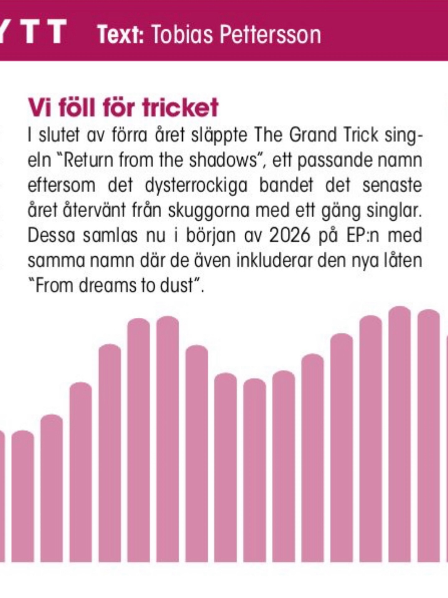 Linköping and @nollelva_nolltretton are excited about the upcoming release. #newmusic