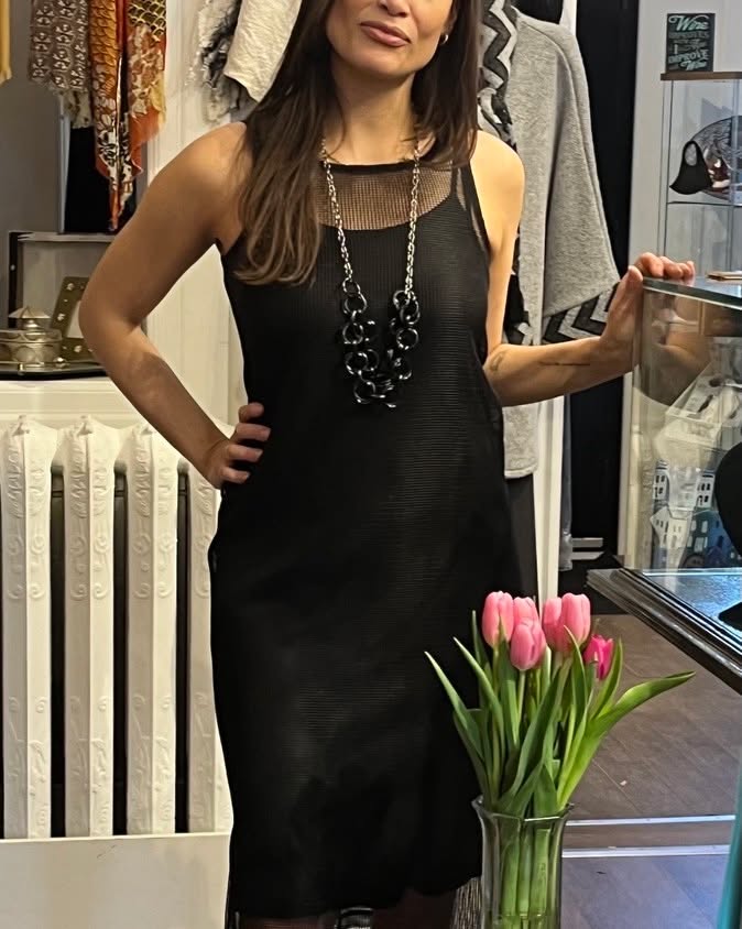 Little Black Dress…Sheer Beauty!
#TorontoFashion #AnnexToronto #SeatonVillage #TorontoFashion #Europe #Fashion #SpringFashions #NewArrivals #Spring
#WomensClothing #ShopLocal #EuropeanClothingToronto #CanadianArtist #CanadianJewelleryDesigners
#handmade
#shoplocal
#fashion
#fashionista
#Smallbusiness
#Black