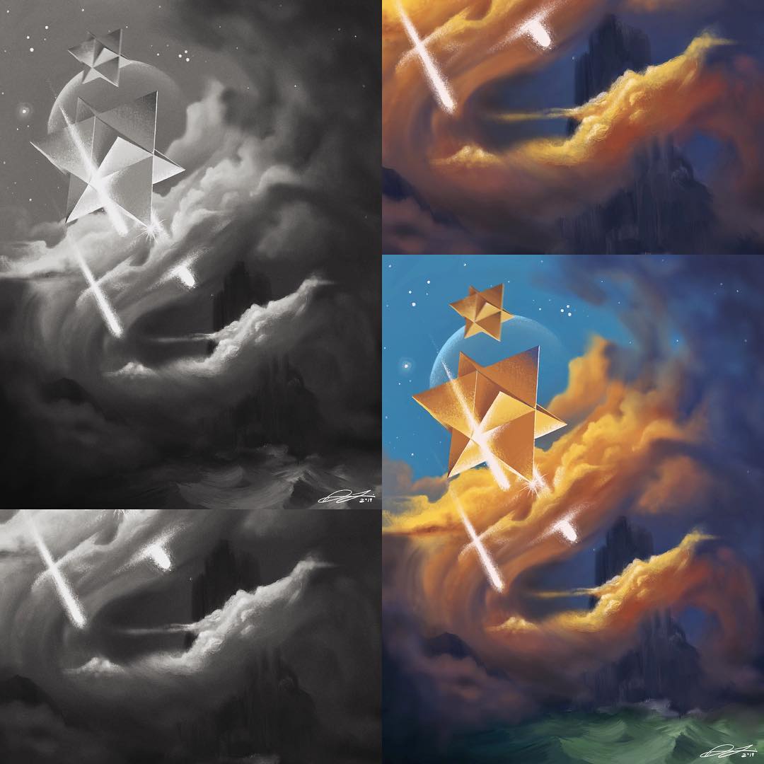 Starry Flight. Just finished this one. Let me know if you like it better in B&W or Color. Thank you. #visalia #aaronleroi #tattoo #blackwork #dotwork #lemoore #mandala #mandalatattoo #mandaladesign #mandalaart #mandaladrawing #dotworkmandala #dotworktattoo #blacktattooart #geometrictattoo #tzedakahatelier #visaliatattoos #tulare #fresnotattoo #hanford