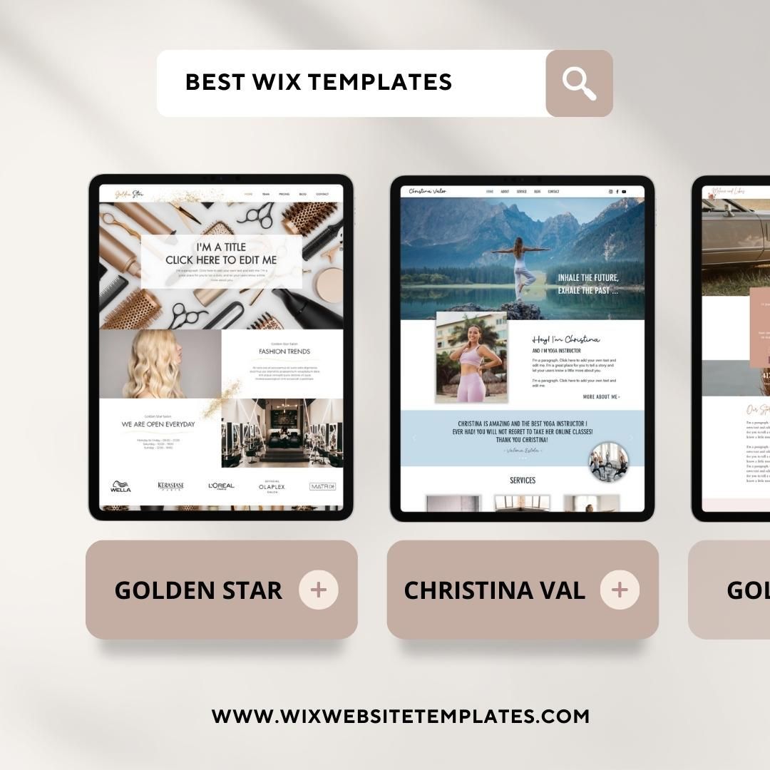 🌟✨ Upgrade Your Website Today!
🎉🖥️ Discover the Perfect Wix Website Templates for Your Business!
💼💡 Ready to take your online presence to the next level? Look no further! Our Wix website templates are designed to captivate and convert, ensuring your business stands out from the crowd.
🎨🌈 With stunning designs and user-friendly interfaces, our templates make it effortless to create a professional website that reflects your brand's personality. Get ready to wow your visitors!
🔥🔥🔥 Why choose us?
💪✨ Easy customization: Our templates are fully customizable, allowing you to create a unique website that matches your vision. Let your creativity shine!
📱👀 Mobile-friendly: In today's mobile-driven world, we ensure your website looks fantastic on any device, keeping your visitors engaged on the go.
💡📈 SEO optimized: Boost your online visibility and reach new heights with our SEO-friendly templates. Get discovered by more potential customers!
🌟🤝 Join thousands of satisfied customers who have already transformed their online presence with our Wix website templates. Don't miss out on this opportunity!
#WixWebsiteTemplates #WebsiteDesign #OnlinePresence #BusinessGrowth #ProfessionalWebsite #DigitalMarketing #SmallBusiness #Entrepreneur #CreativeDesign #MobileFriendly #SEOoptimized #wixwebsite #wixtheme #wixdesign #branding #wixtemplates