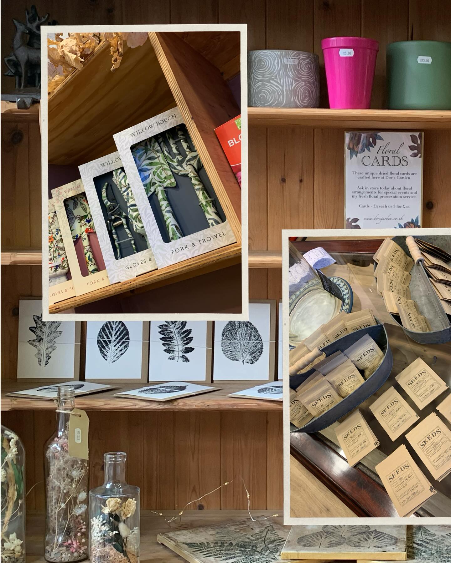 Welcome to Dor's Garden! It's not a florist, it's not a plant shop, but allegedly it's a shop. Located in Ross-on-Wye, this garden of weird delights awaits those who dare to venture. Expect utter chaos, somewhat professional advice, and gifts that will delight.
#rossonwye #herefordshire #valentines #stuff