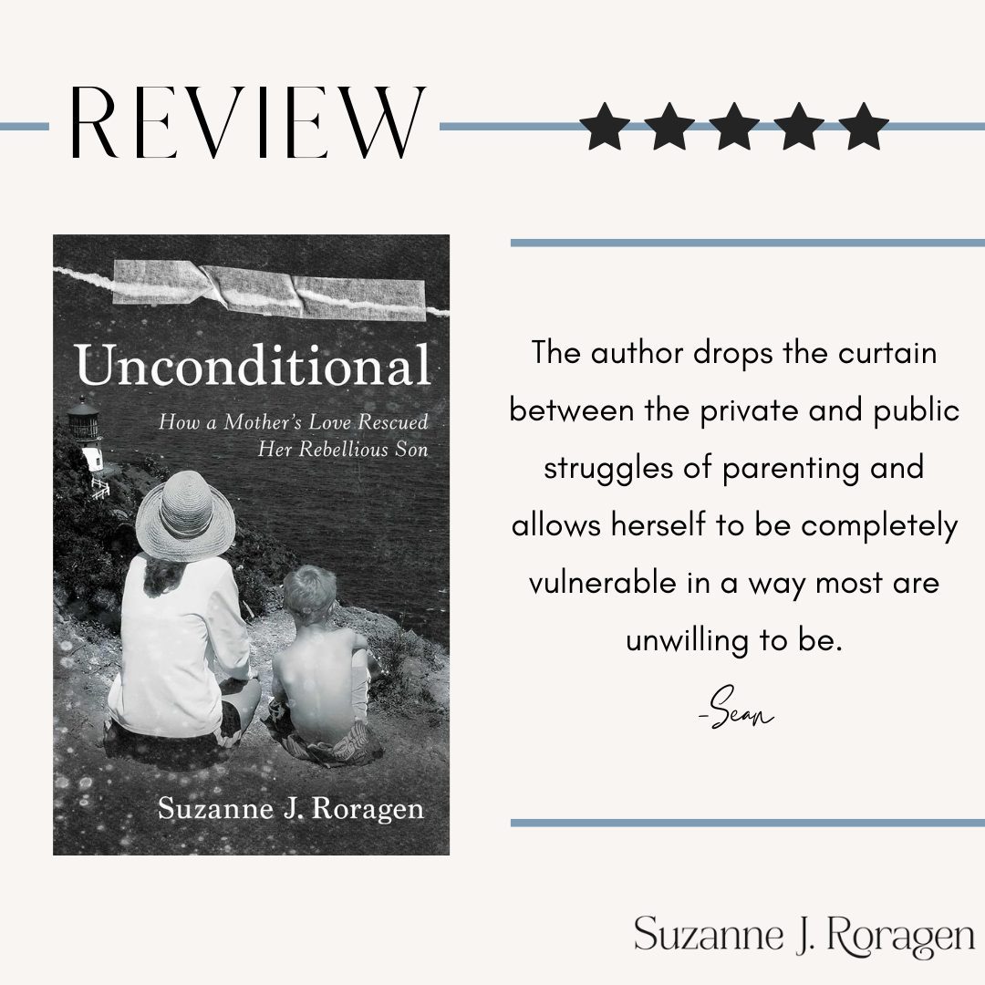 "Most of us only share with others the best of times, saving the struggles of our lives for the privacy of our own homes. The author drops the curtain between the private and public struggles of parenting and allows herself to be completely vulnerable in a way most are unwilling to be. We can learn from her experiences, but also by her example. Everyone has a struggle no one knows anything about, but we can only learn from them if we share them. Kudos to the author for allowing the reader into the most intimate of spaces, doing so with grace, humor and humility." -Sean
Thank you, Sean. I did struggle with writing a book about the worst season of my life, but as my son said to me, “people should not be ashamed of the past that brings them to a bright future.” I appreciate your kind words and affirmation that writing this book was the right decision.
Get your own copy of Unconditional at the link in bio!
