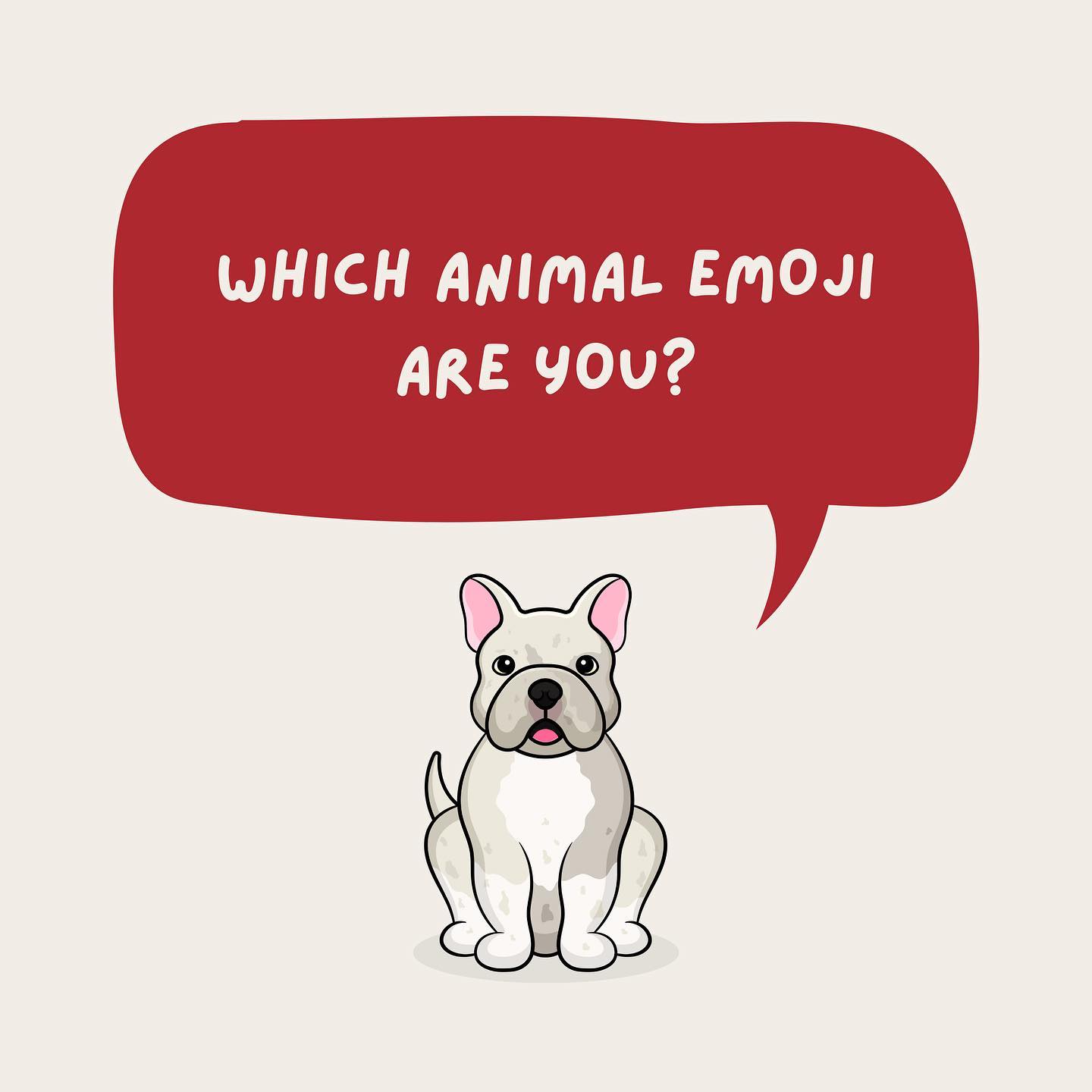 Which animal emoji are you? 🐶🐱🐭🐷🐴