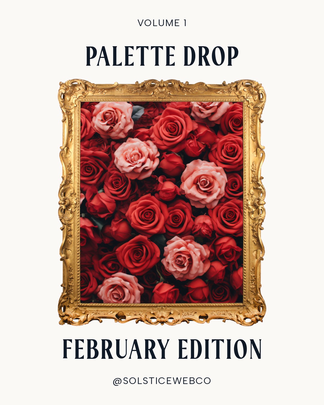 February Palette Drop - Vol. 1🌹💌🍒
#vday #branding #webcolors