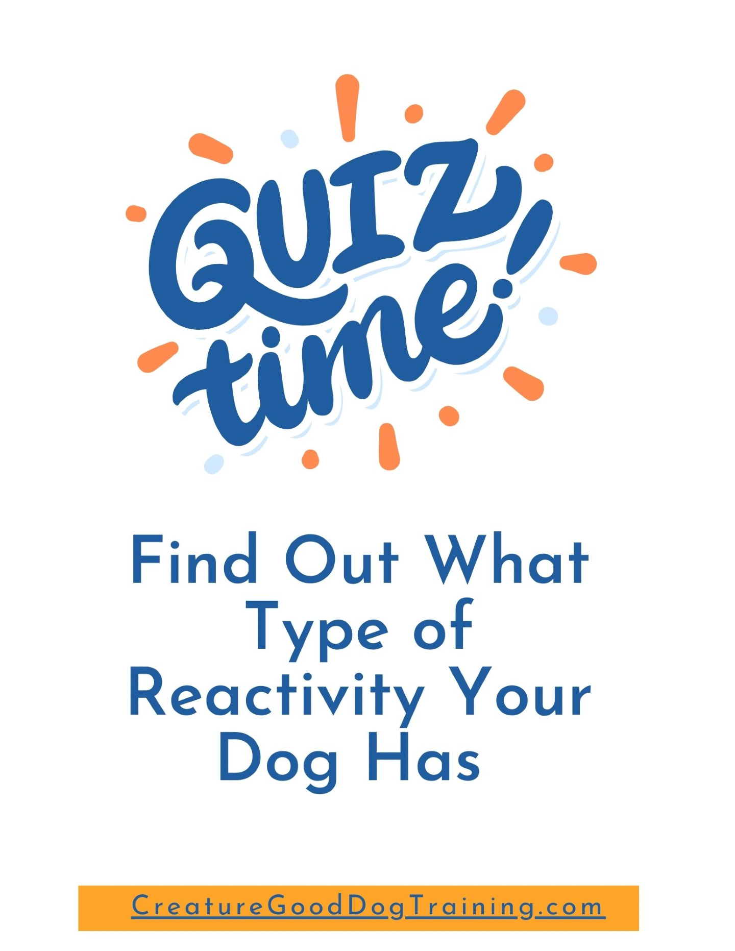 Take this simple quiz to discover what type of reactivity your dog has.
And learn what your next step should be.
Link to quiz is in my bio.