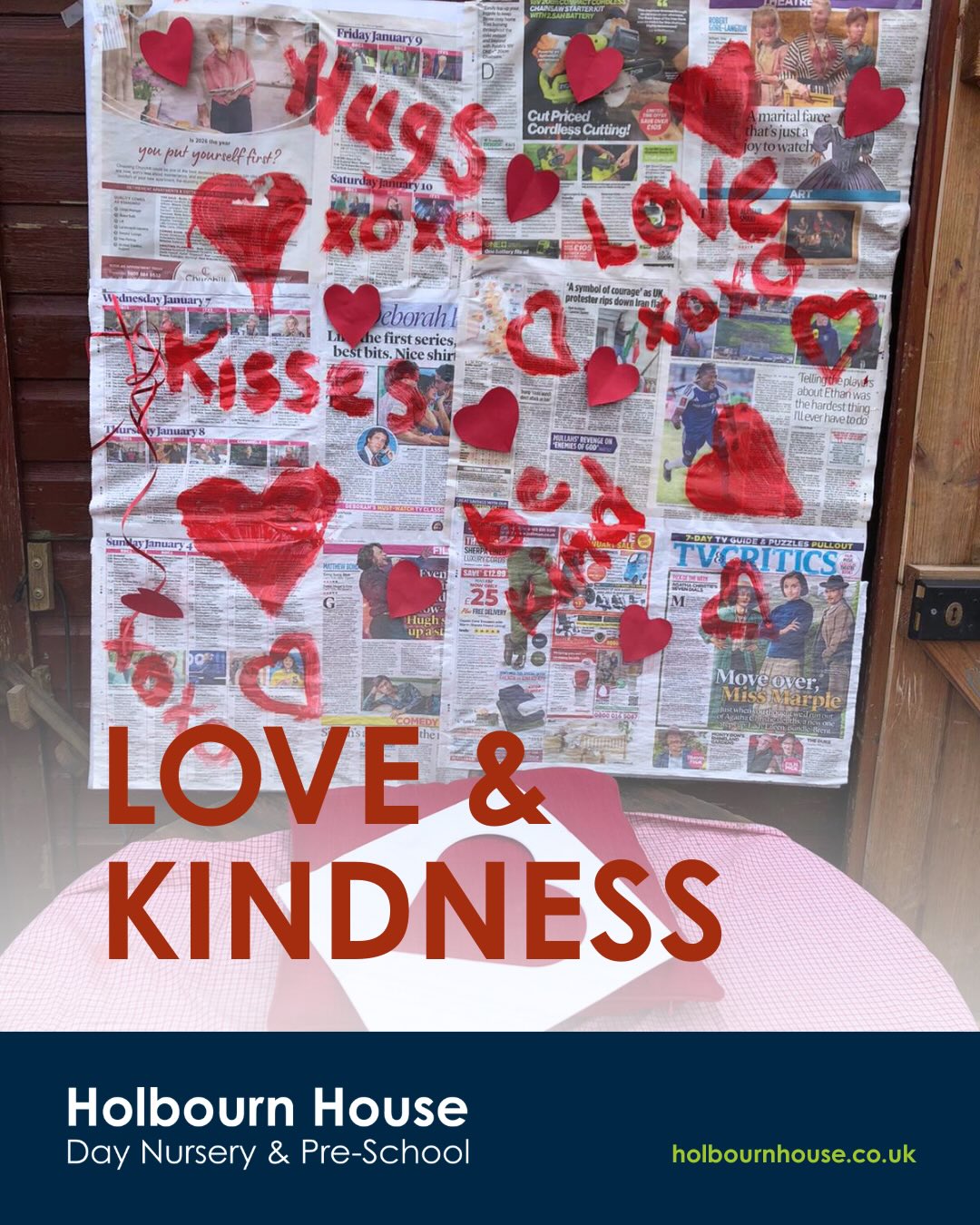 We’ve been feeling the love this week on the count down to Valentine’s Day 💖
Our number recognition heart bunting was a big hit, alongside two themed play trays and foam-filled cellophane for lots of sensory exploration. We topped off the celebrations by decorating our own clay hearts.
Happy Valentine’s Day!
#ValentinesDay #CreativePlay #EarlyYears #LearningThroughPlay #BeKind