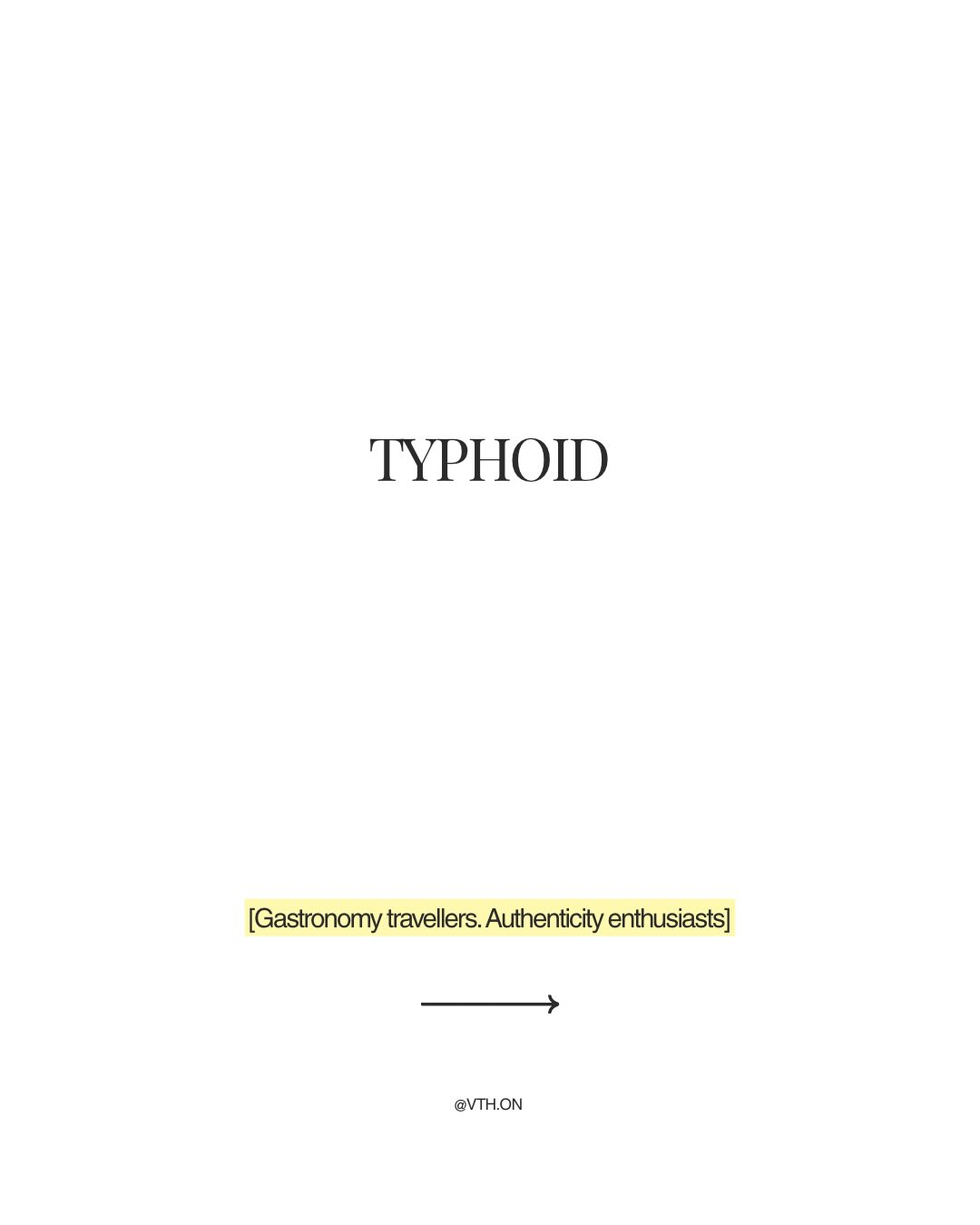 Typhoid.
#travel #health #vacation #foodie #familytrip
