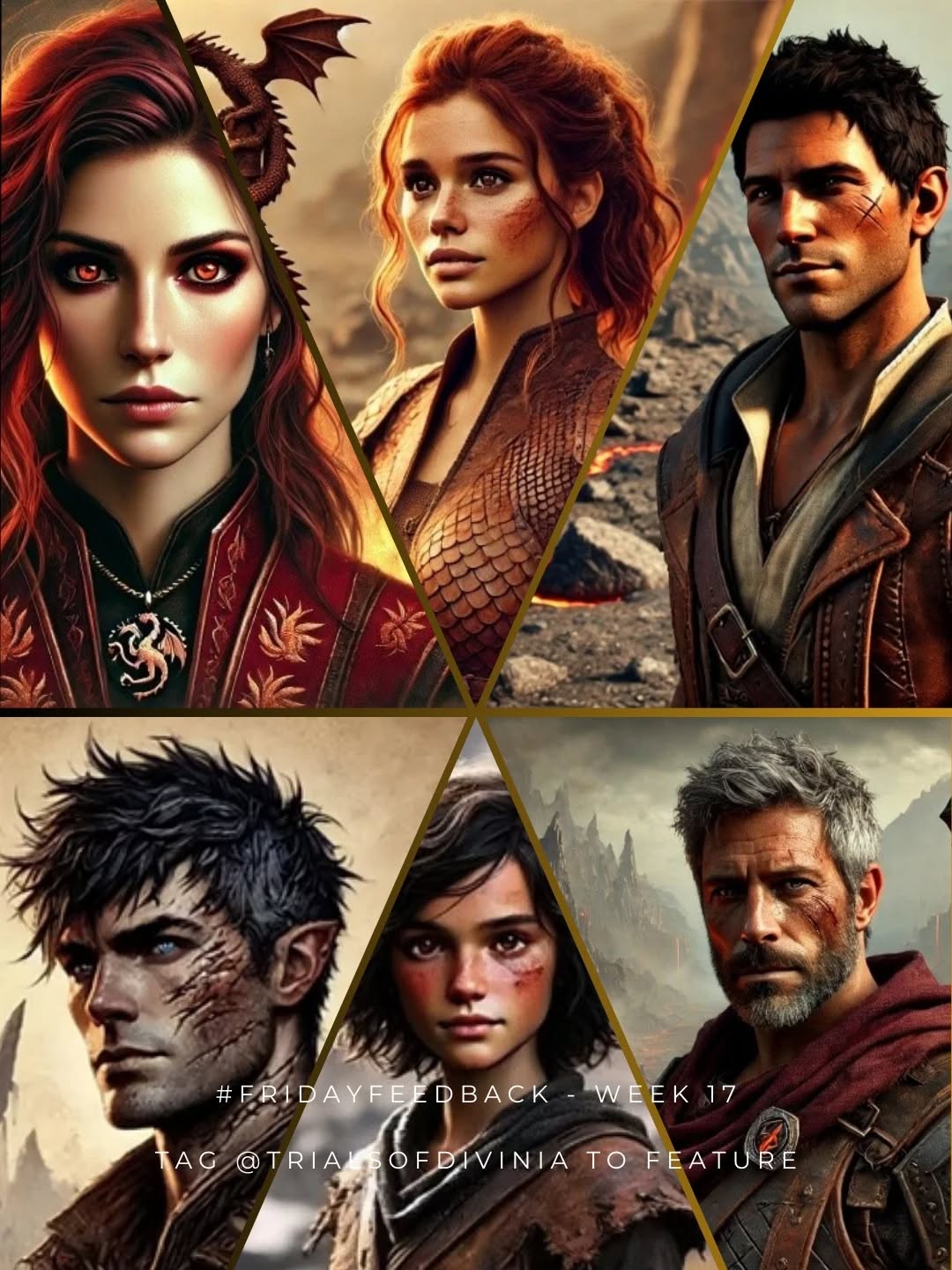 Other than Talon, who's your favourite member of Team Ferroxia?
🔥 Selene
🐲 Kaida
🔨 Bren
🐕 Cairn
🐓 Lyra
🧓 Garrick
#TrialsOfDivinia #FantasyBooks #IndieAuthor #Bookstagram #BookTok