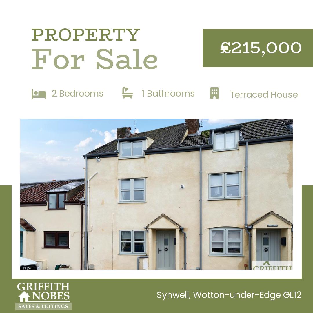 🏡For Sale 2 Bed Terraced House🏡
📍Synwell, Wotton-under-Edge GL12
This charming and characterful home offers a great opportunity for making a home your own. Newly fitted kitchen and Bathroom with sleek and modern finish.
🏡 Charming terraced house in Wotton-under-Edge
🛏️ 2 bedrooms, 1 bathroom
🍽️ Newly fitted kitchen and bathroom
💰 Guide price: £215,000
https://www.onthemarket.com/details/18675732/
For more information please contact us via:
📞 | 01453 799938
🏡 #terraisedhousewottonunderedge #wottonunderedgeproperty #characterfulcottage #forsalewottonunderedge #firsttimebuyerwotton #wottonunderedgehomes