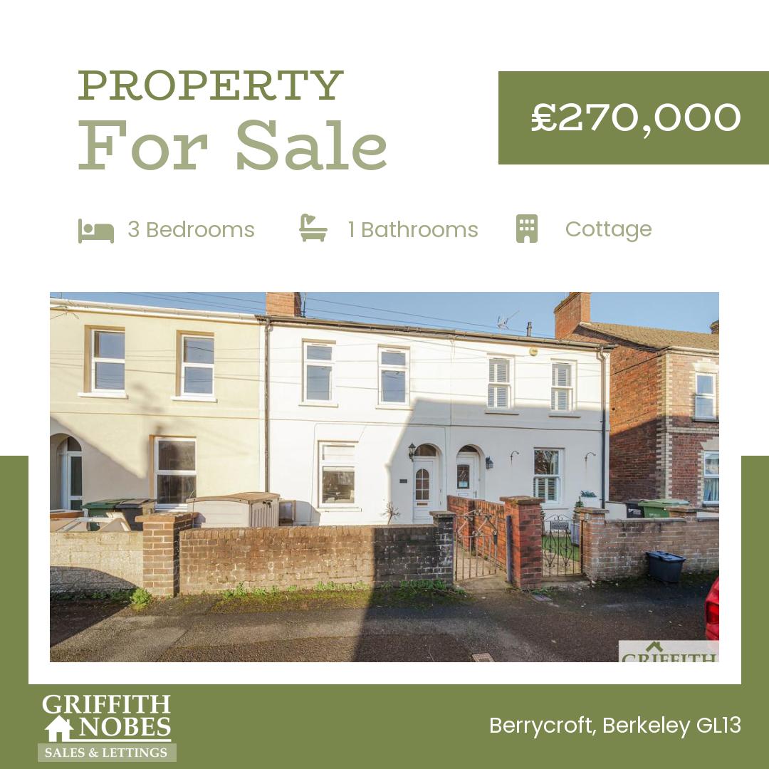 🏡For Sale 3 Bed Cottage🏡
📍Berrycroft, Berkeley GL13
Immaculate, characterful cottage with a modern finish. Situated in the historic town of Berkeley.
🏡 Immaculate, characterful cottage with modern finish
🌳 Located in historic town of Berkeley
🛏️ 3 bedrooms, 1 bathroom
💰 Offers in excess of £270,000
https://www.onthemarket.com/details/16341044/
For more information please contact us via:
📞 | 01453 799938
🏡 #cottageberkeley #berkeleyproperties #characterhomegl13 #forsalecottage #modernlivingberkeley #enclosedgardenberkeley