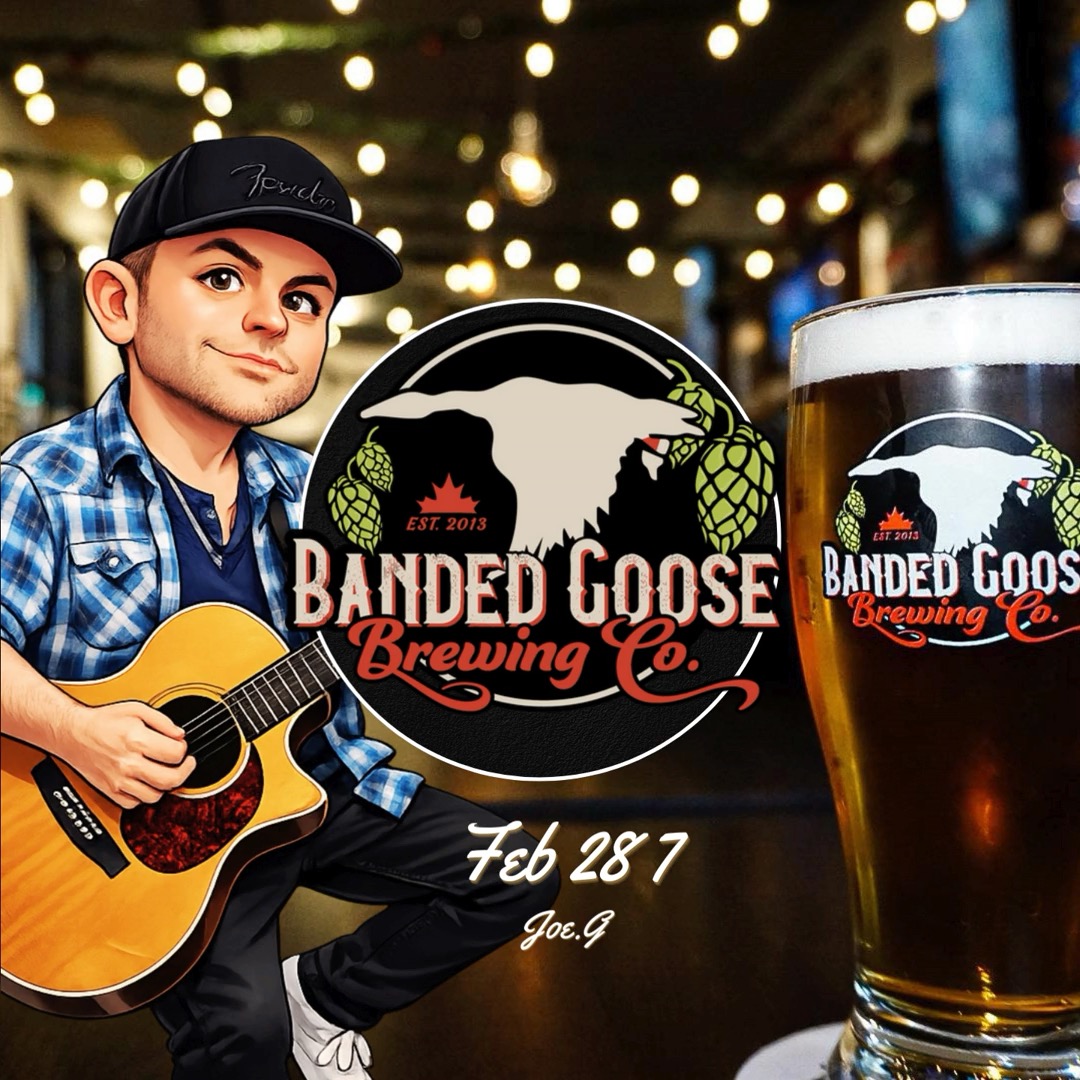 The always amazing @bgbrewing is hosting Live music Saturday Feb 28th 7:00 pm - 11:00 pm. I am their music guy for the night. Sip excellent drinks, connect with friends, request your favourite song, and have a great time.