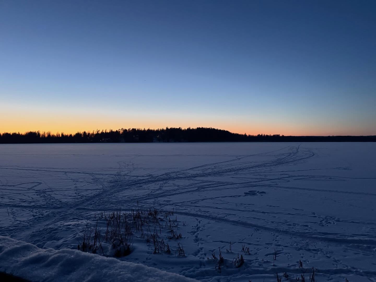 Matalajärven tilanne klo 17.40. -10 C