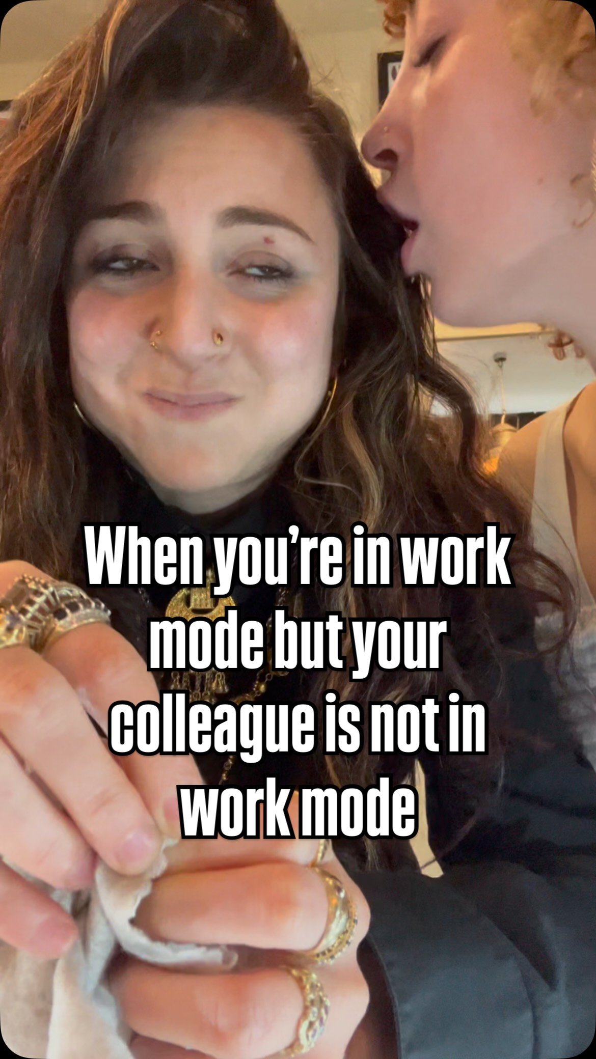 Someone should call her manager
#funny #fyp #discover #tattoo #piercing
