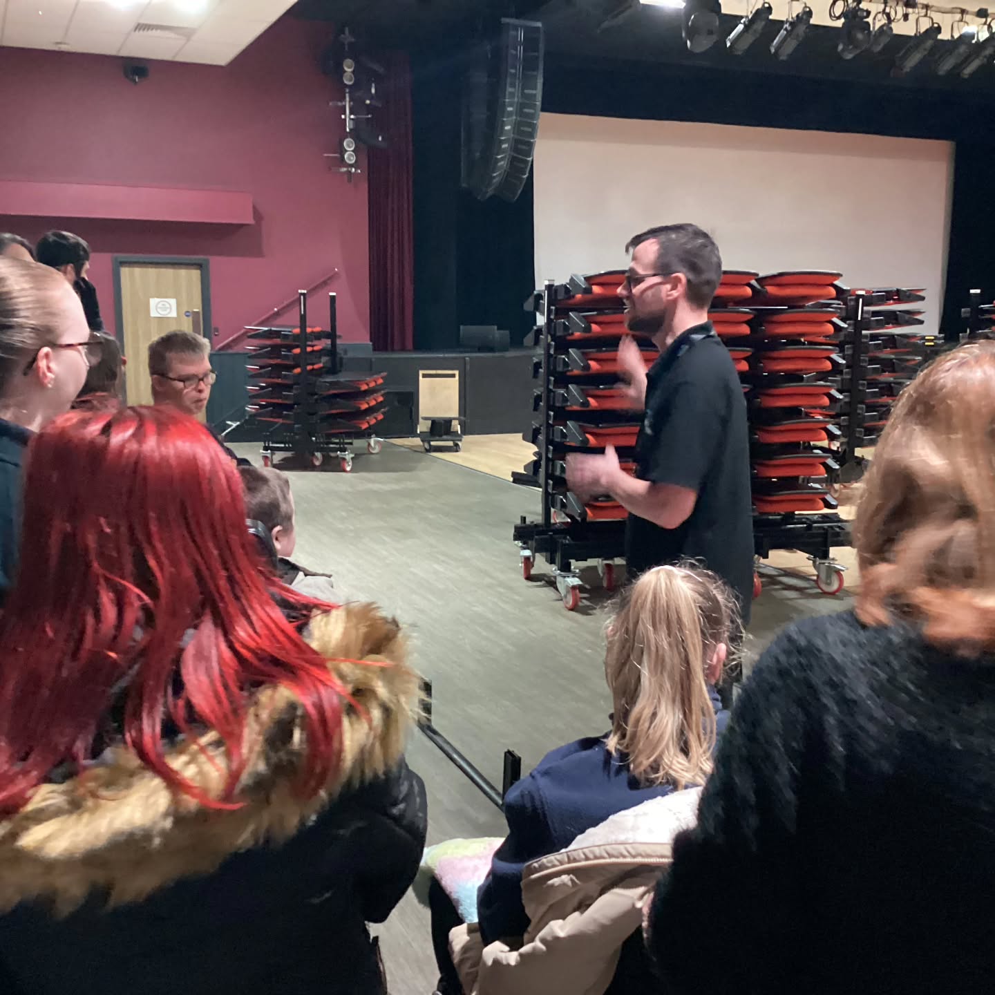 Class 4 had a brilliant morning exploring the different roles at Westlands Entertainment Venue. Martin, the Marketing Manager, gave us an excellent tour of the facilities. The young people were eager to get involved—they set up tables, changed a poster, and restocked flyers and brochures. A huge thank‑you to all the staff at Westlands for making us feel so welcome!