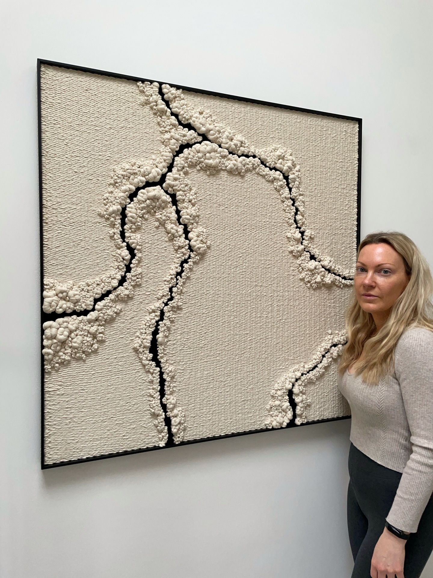 Gorge 015
Where water has patiently shaped the land.
The first piece in a three-part commission — together forming my largest work to date.
Inspired by winding gorges and the quiet force of rivers cutting through stone.
1m × 1m
Aluminium frame (my first, designed in-studio), organic cotton.
Part one of three.
Currently working on a limited number of large-scale commissions for 2026.
.
.
.
.
www.ellecollins.com
UK artist. Birmingham artist. Wall art. Contemporary art. Art for interiors. Art for interior designers. Sculpture art. Textile wall art. Coastal style. Organic modern interior. Organic modern design. Texture art. Art for interiors. Statement art. Unusual art. Tactile art. Subtle art. Inspired by nature. Nature inspired art. Neutral interiors. Neutral home. Sustainable art. Sustainable design. Art collectors. Minimalist art.
#sculpturelwallart #contemporarytextileart #neutralinteriors #calmart
#inspiredbynature