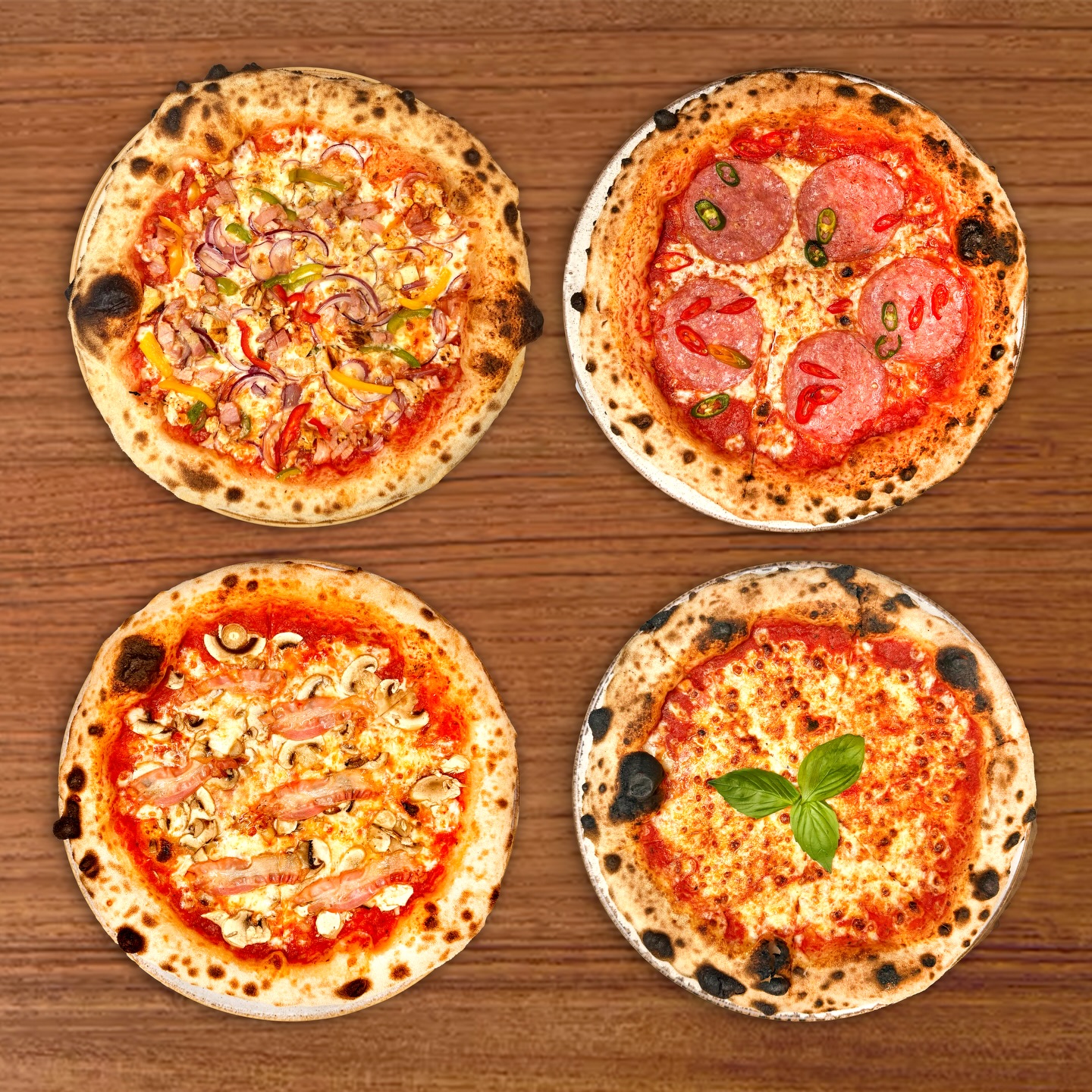 Happy National Pizza Day! 🎉🍕
Meet our pizzas:
Fresh homemade sourdough? Check ✅
Classic Italian stone based oven? Check ✅
Homemade sauce & endless choice of toppings? Double check. ✅🔥
Can you spot your favourite?
Tell us in the comments below 👇🏼
#pizzaday #pizza #neapolitan