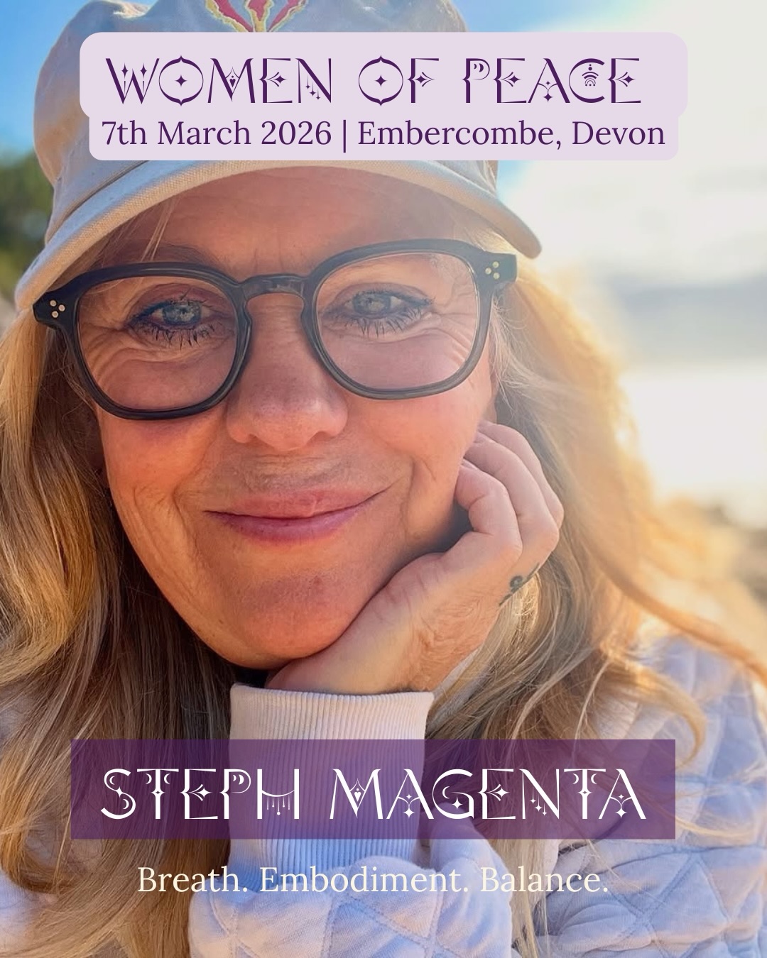 WOMEN OF PEACE RETREAT: Steph Magenta ✨
Steph will guide us through a breathwork session, inviting you to deepen into your body with integrity, presence and love 🧡 This will be a chance to begin integration, with a focus on safety, embodiment and truth.
Steph is the founder of Seven Directions Breathwork 🌀 and is a shamanic practitioner, licensed bodywork therapist and mother. She supports people to move towards a place of true self expression through the transformative power of the breath and the potential within us all for deep healing. She also places great value on community and believes “we are stronger together than we are alone.”
💜 A personal note from our founder @lucywyldemusic:
“I first met Steph in Kenya in 2023 where we both attended the Global Inspiration Conference. I was astounded by her level of care and advocacy for safer practices within the breath work world, inspired by the wheel of consent and how these models can support us to make breath work more consensual.
Since, myself and Steph have had some beautiful moments together and I can’t wait to bring her on board for this very special retreat where we can breathe together for peace in a gentle and constructive way.”
Join us in this day of prayer, presence and collective remembrance.
WOMEN OF PEACE DAY RETREAT | Medicine Woman Gatherings
…………
🌹🕊️ 7th March 2026 at Embercombe, Devon, UK.
Link in our bio for tickets my loves 🪶