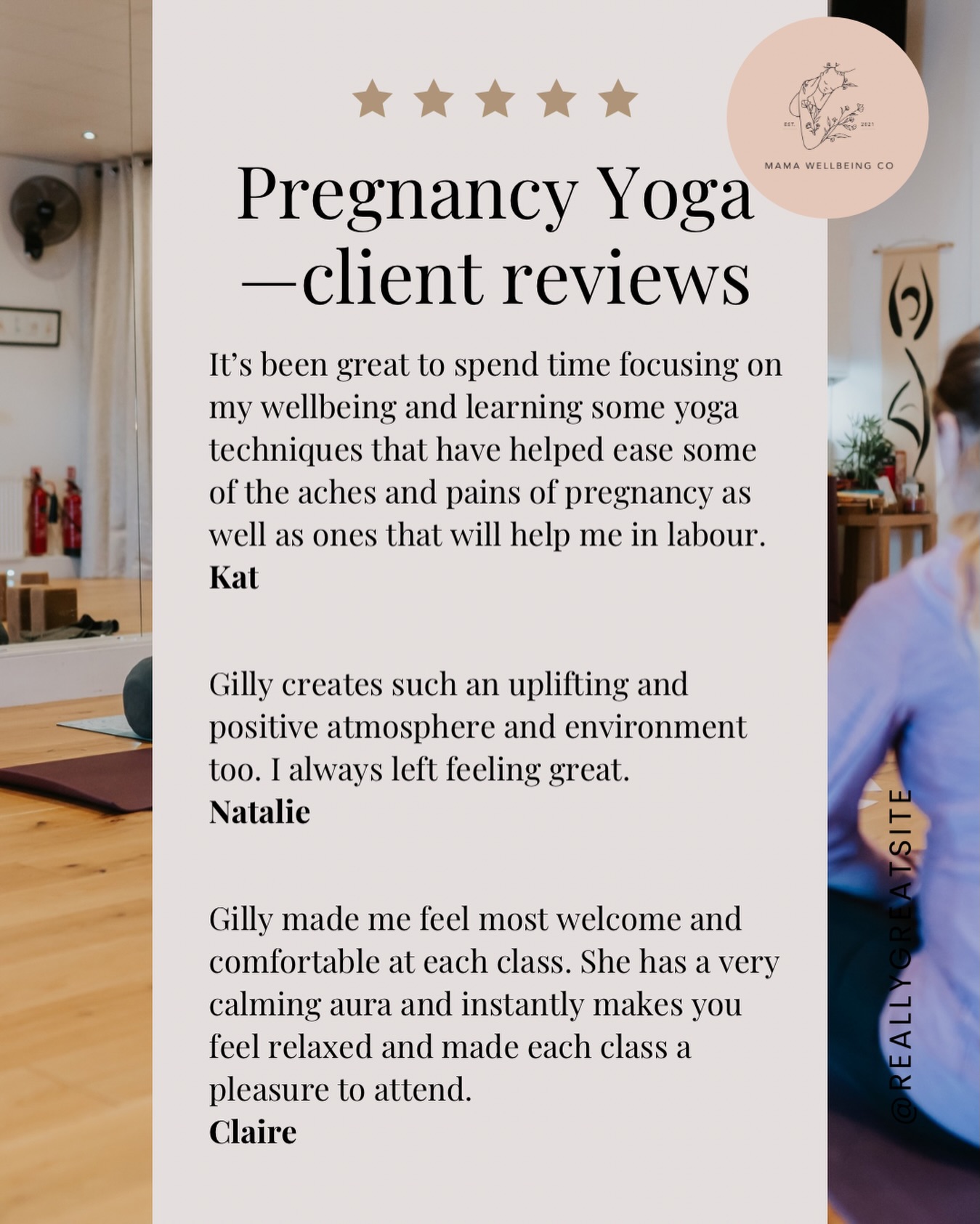 A little Monday magic ✨
A calm space.
Gentle movement.
Tools for pregnancy and birth.
Thank you to these wonderful mamas for sharing their experiences of attending my pregnancy yoga classes, it means the world.
Pregnancy yoga classes are currently full, but you’re welcome to reach out to join the waitlist 🤍
Gilly x
#MindfulPregnancy #PregnancyYogaFalkirk
#FalkirkYoga #FalkirkMums #FalkirkPregnancy