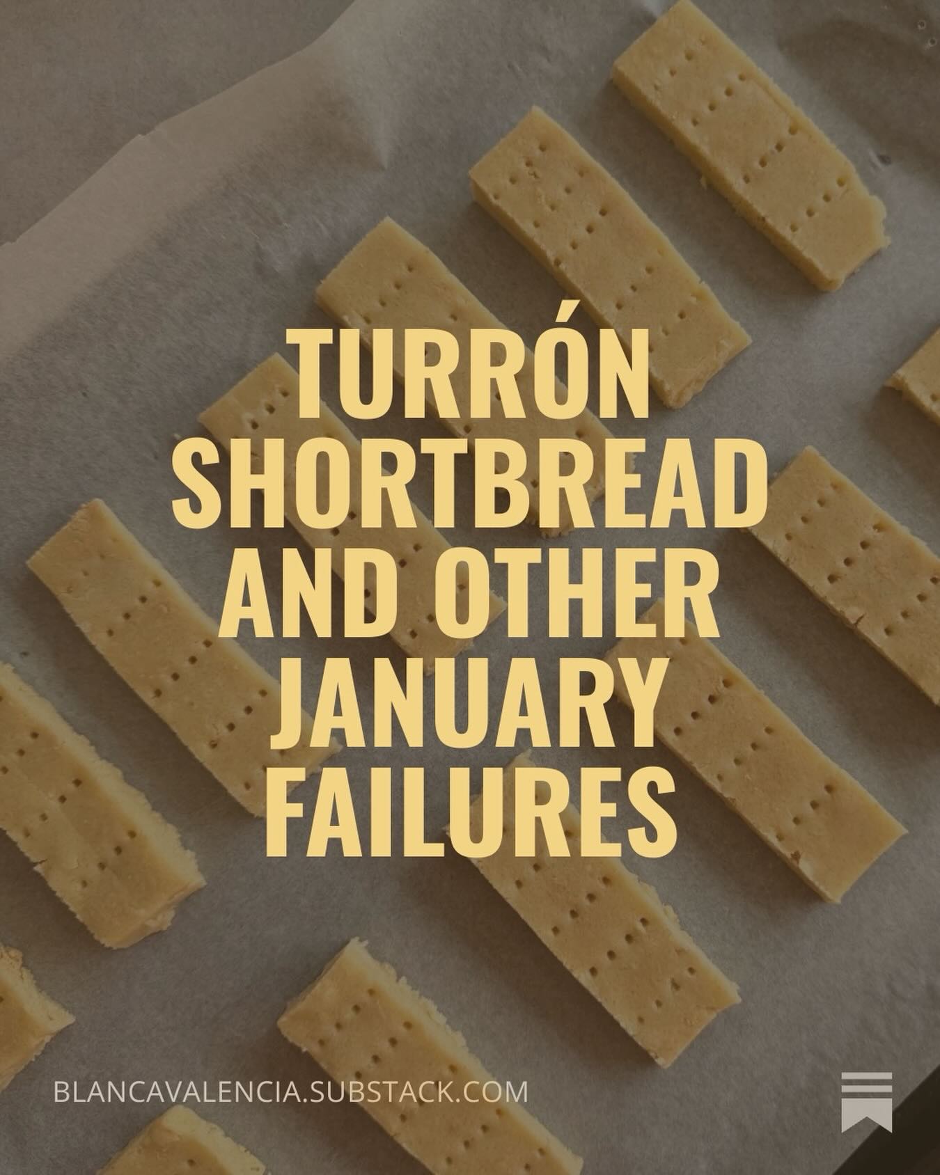This week my substack is all about failed New Year Resolutions and leftover turrón.
Read at Link in Bio.
#spanishfood #turron #turroncookies #substack