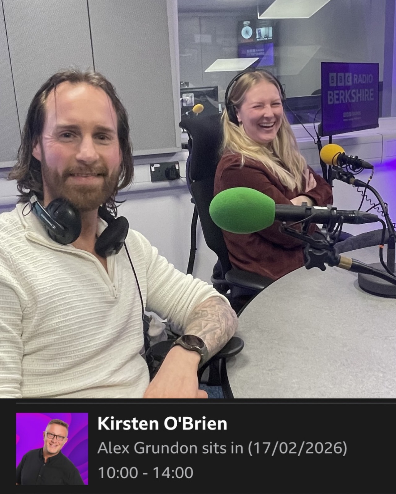 Thanks for having us on BBC Berkshire to talk about our new movie @thecaretakermovie If you missed it you can listen here from 11:13: https://www.bbc.co.uk/sounds/play/live/bbc_radio_berkshire
