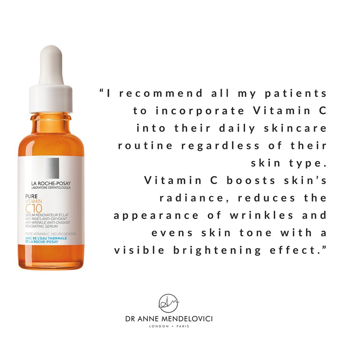 Start your day right and brighten your skin with Vitamin C ✨
One of Dr Anne’s favorite product is this @larocheposay Vitamin C serum. This anti-aging vitamin c face and neck serum leaves skin more radiant, softer, and hydrated.
Apply after cleansing. Can be used alone or under a moisturizer. Use in association with SPF protection. Enjoy your day ☀️
Get yours now https://amzn.to/3k0Adrj