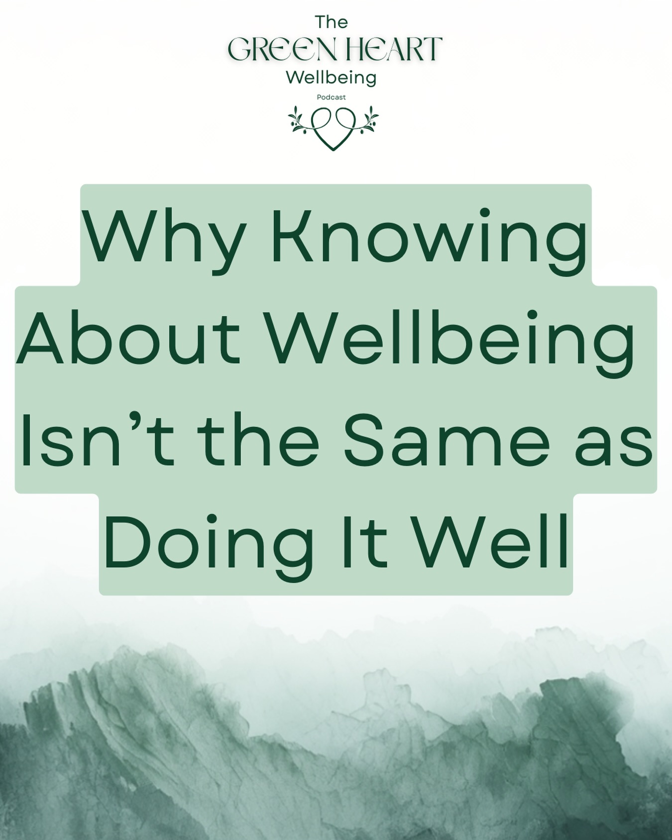 We talk about wellbeing a lot.
But knowing about wellbeing isn’t the same as doing it well.
In this week’s episode of The Green Heart Wellbeing Podcast: Life After Teaching, I explore the gap between awareness and responsibility through a positive psychology and coaching psychology lens.
This isn’t a how-to episode. It’s a reflection on what meaningful wellbeing work actually requires — and why good intentions alone aren’t enough.
If you work in education, leadership, or any role where you hold emotional responsibility for others, this one’s for you.
Listen via @youtube or wherever you get podcasts.
#GreenHeartWellbeing #WellbeingInEducation #PositivePsychology #CoachingPsychology #teacherwellbeing