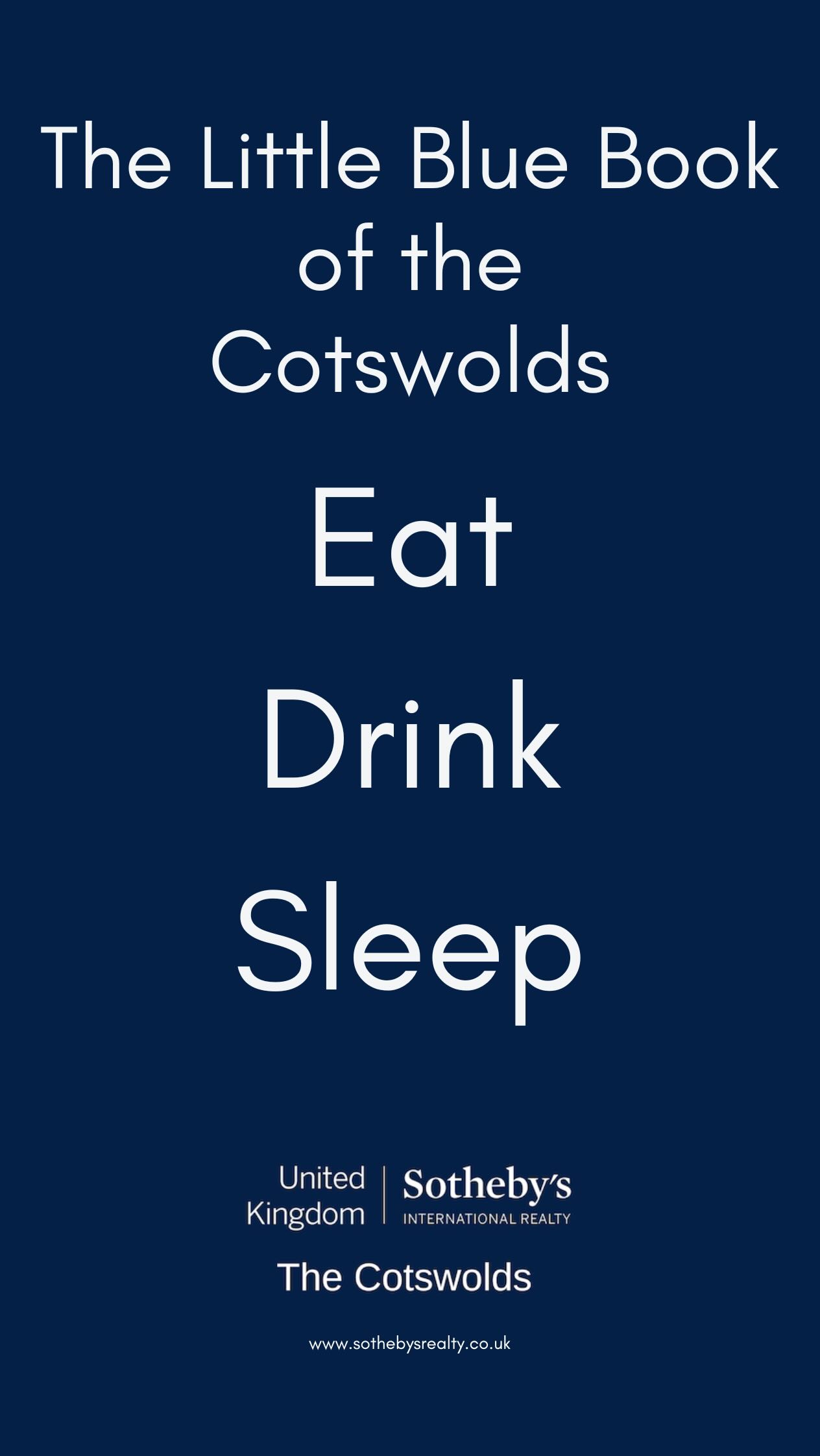 The Little Blue Book of The Cotswolds Eat Drink Sleep
With Half Term & Valentines Weekend Looming you might be looking for somewhere cosy to Eat Drink & Sleep, if so flick through our great new guide of local hostelries to suit every occasion & location.
The first 8 pages are pubs that we have properties with walking distance so if you come for the pub but would like to stay for the location call 07961 257 559 and we’ll help you find your dream home.
#barnesproperty #uksothebysrealty #thecotswolds #locationlocationlocation #villagepub
