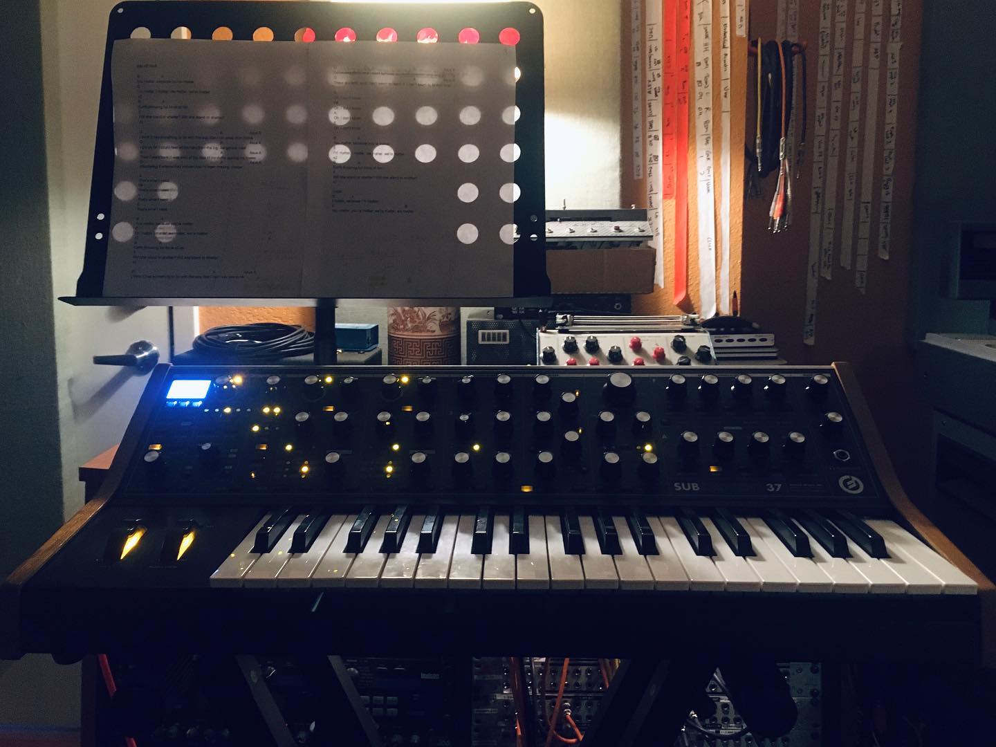 Borrowed this @moogsynthesizers #subsequent37 #analogsynthesizer from @edgarderby earlier this summer. What fun!
#dentonrecordingstudio
#recorddenton
#recordingstudio
#dentontx
#dentonmusic
#dfwmusic
#moog
#synth
#moogsub37
#analogsynth