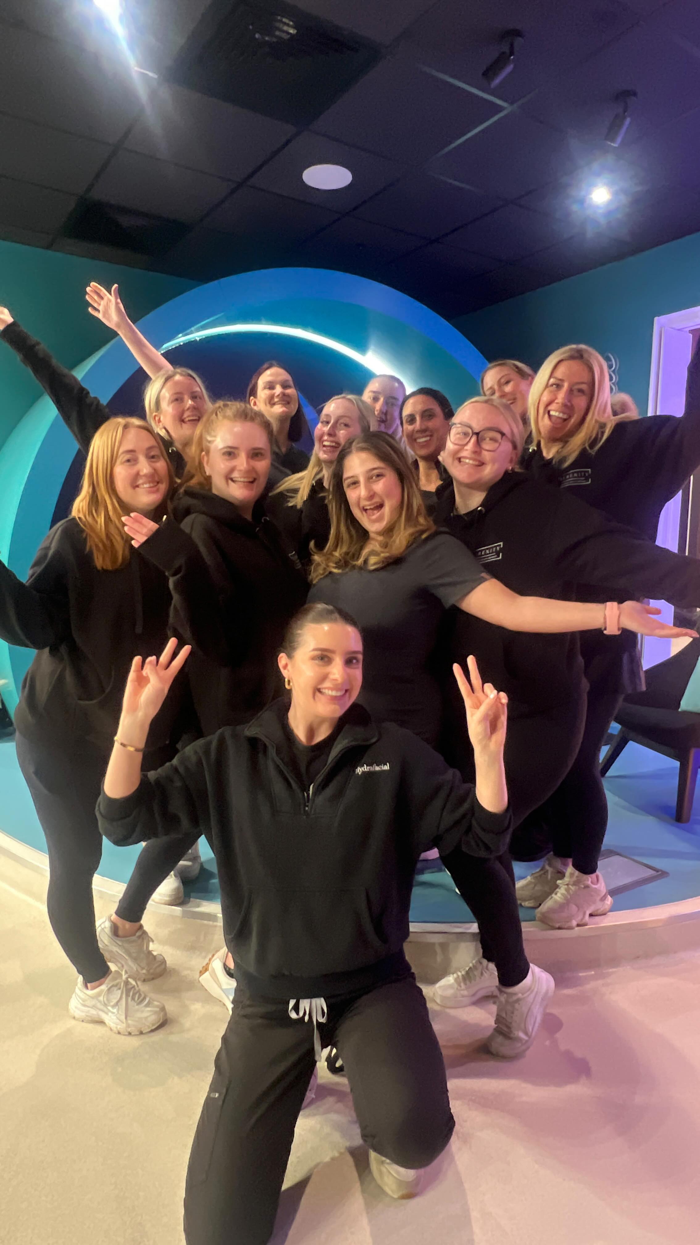 On Tuesday, the Serenity team headed to the HydraFacial Flagship in London for a full day of training and what an amazing day it was!
We were trained by the lovely @alicerobinson_hydrafacialuk who was absolutely incredible from start to finish.
The morning began with theory, giving us a brilliant refresher and allowing us to expand our knowledge of HydraFacial treatments. It was so valuable to deepen our understanding and really refine our skills.
At lunchtime, HydraFacial kindly treated us all to pizza (which definitely went down well!). 🍕
After lunch, we moved on to the practical side of the training, going through the treatment step by step and we were all lucky enough to receive a facial ourselves! We left with the most refreshed, glowing skin and feeling completely rejuvenated. ✨
A huge thank you to Alice for hosting us. You truly are amazing at what you do, and you’ve helped us so much. We can’t wait to get back to the salon and start doing even more HydraFacials! 💙