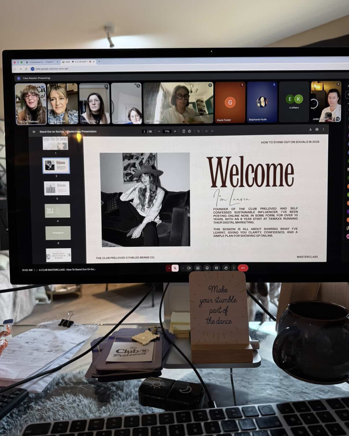 YOU ASKED. WE MADE IT DOWNLOADABLE! Honestly… the response to this masterclass blew us away.
“Incredibly insightful.”
“So reassuring AND inspiring.”
“Practical action points we can actually implement.”
That’s exactly why we’ve turned the full session into a download. So if you’re a small business owner, sustainable brand founder or creative entrepreneur trying to figure out social media in 2026 without burning out, this is for you.
What you’ll get:
• More reach
• More follower conversations
• More visibility beyond their existing audience
• Clear direction on what to post
• Growth that actually feels aligned
Inside the download:
🎥 The full 1-hour recording
✨The presentation slides
📝 The action worksheet to implement straight away
£35 for Club members | £49 for non-members
No gatekeeping. No fluff. Just what’s genuinely working right now.
Comment CLUB and we’ll send you the download link directly 🪩
Access from anywhere, in your own time - because hoping your content works isn’t a strategy.
Lauren & Clare