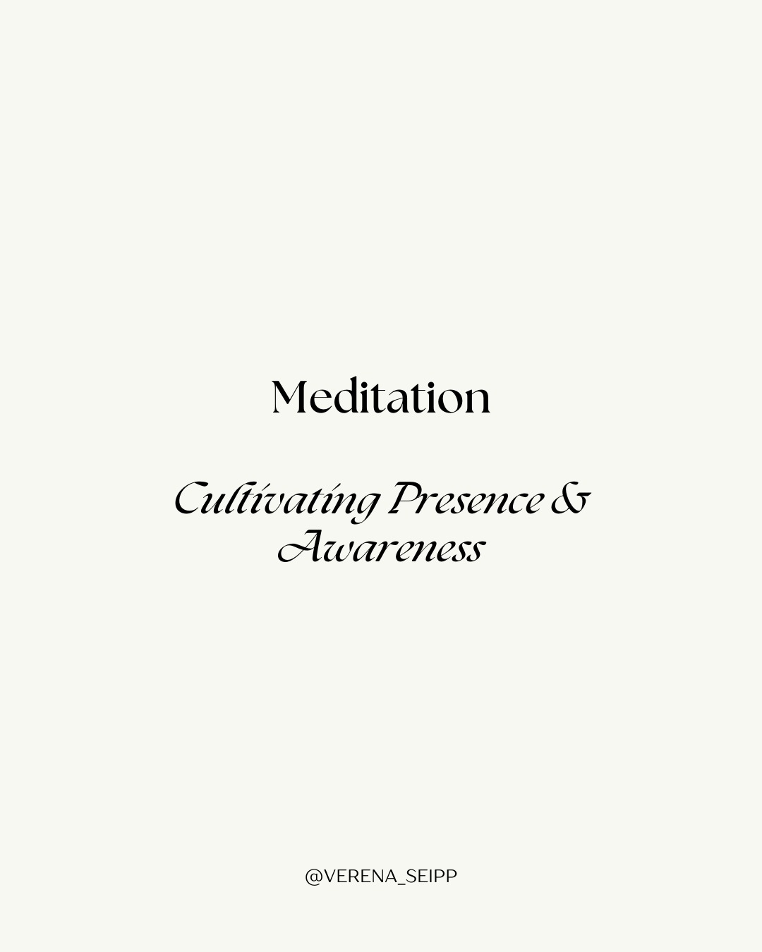 Meditation
Cultivating Presence & Awareness
Meditation is the practice of coming home to the present moment.
It helps you quiet mental noise, deepen self-awareness, and find stillness within everyday life.
What you can expect:
In guided sessions, you’ll explore different techniques such as breath awareness, body scanning, or visualization.
Whether you’re new to meditation or experienced, the focus is on simplicity and consistency — creating space to pause, breathe, and reconnect.
Benefits:
Calmer mind & reduced stress
Greater focus & emotional balance
A stronger connection to yourself & what truly matters
If you have any questions or would like to know more, book your free discovery call today - link in bio