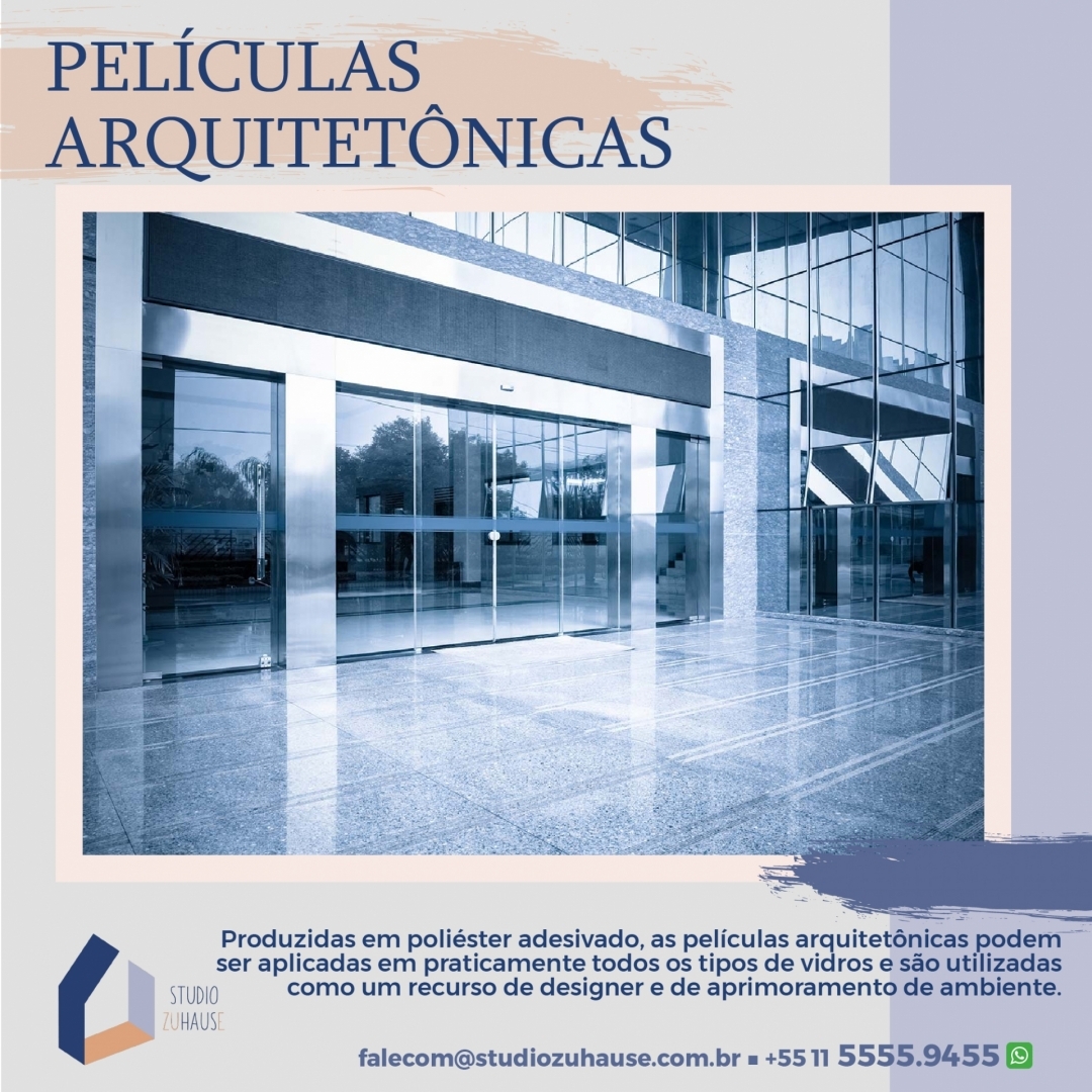 Películas Arquitetônicas
Produzidas em poliéster adesivado, as películas arquitetônicas podem ser aplicadas em praticamente todos os tipos de vidros e são utilizadas como um recurso de designer e de aprimoramento de ambiente.
#arquitetura #decoracao #design #architecture #ambientes #arquiteturadeinteriores #projetodearquitetura #designerdeinteriores #designdeinteriores #arquiteturaedesign